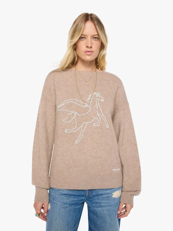 The Biggie Jumper - Wheat made by MOTHER