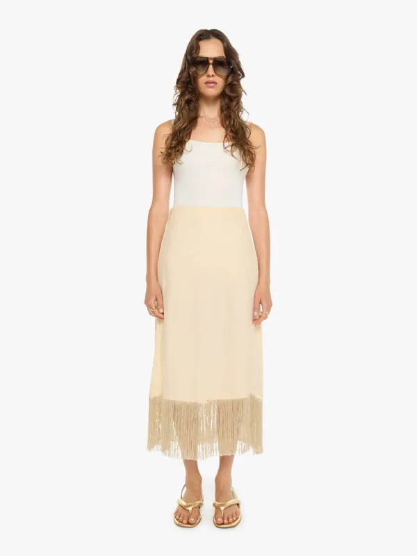 Natalie Martin Anita Skirt - Cream Fringe made by Natalie Martin