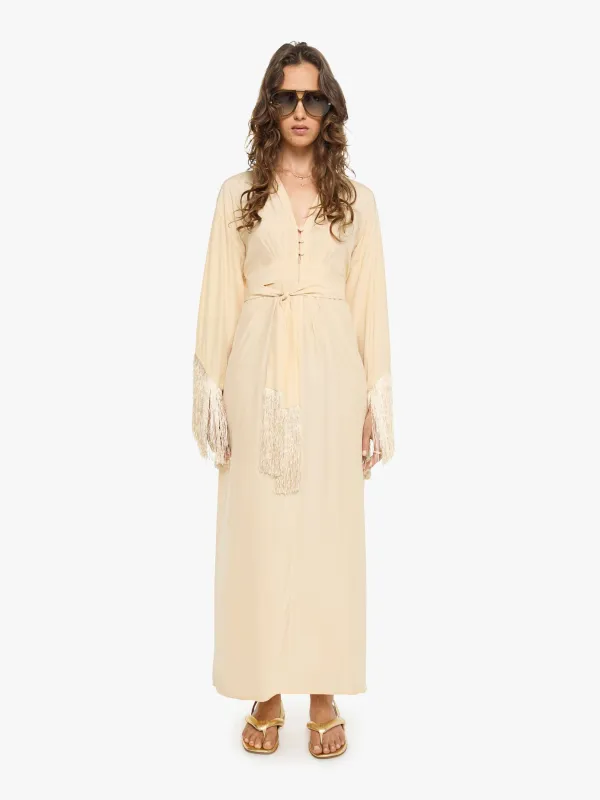 Natalie Martin Sarah Dress - Cream Fringe made by Natalie Martin