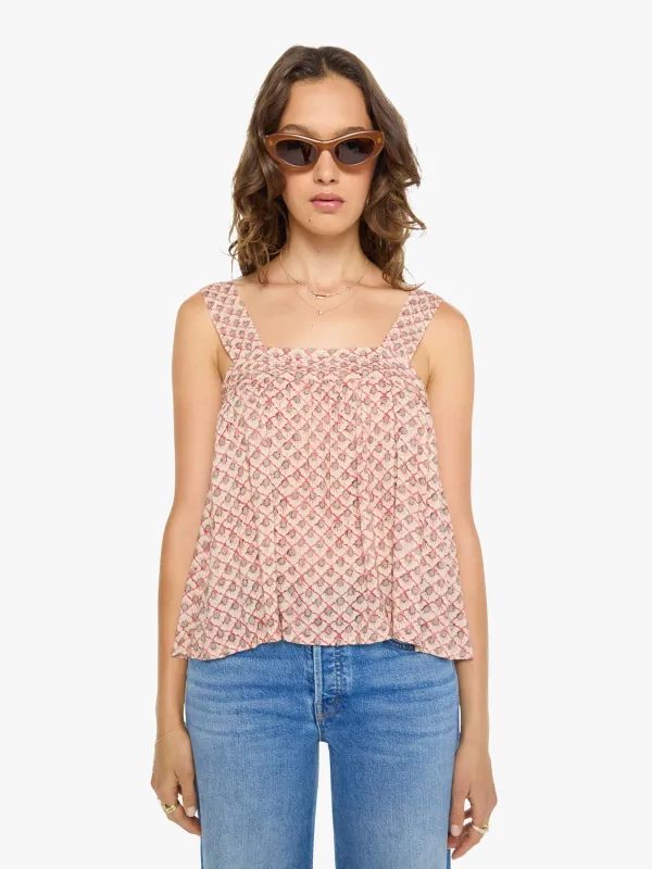 Natalie Martin Jasmine Top - Scallop Blush made by Natalie Martin