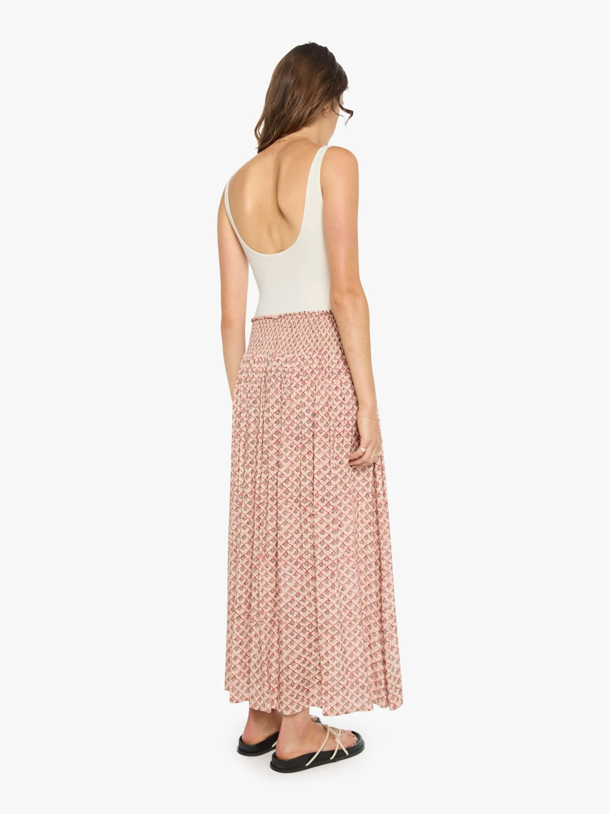 Natalie Martin Bella Skirt - Scallop Blush sold by MOTHER product image thumbnail 4