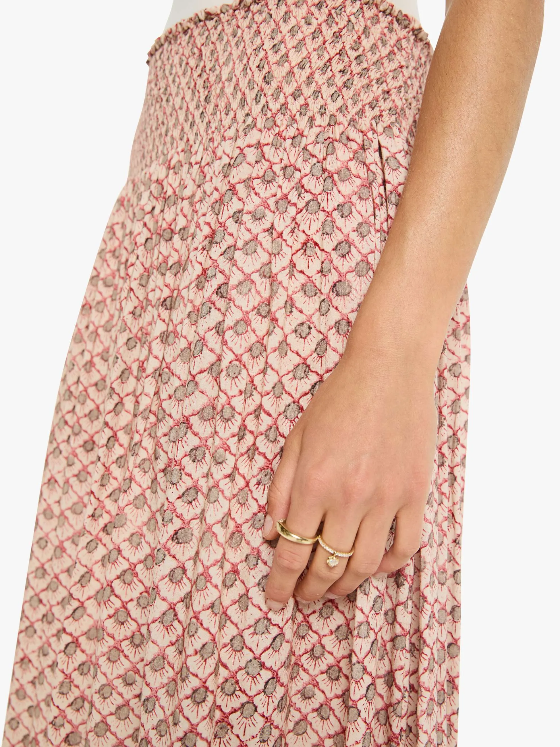 Natalie Martin Bella Skirt - Scallop Blush sold by MOTHER product image thumbnail 5