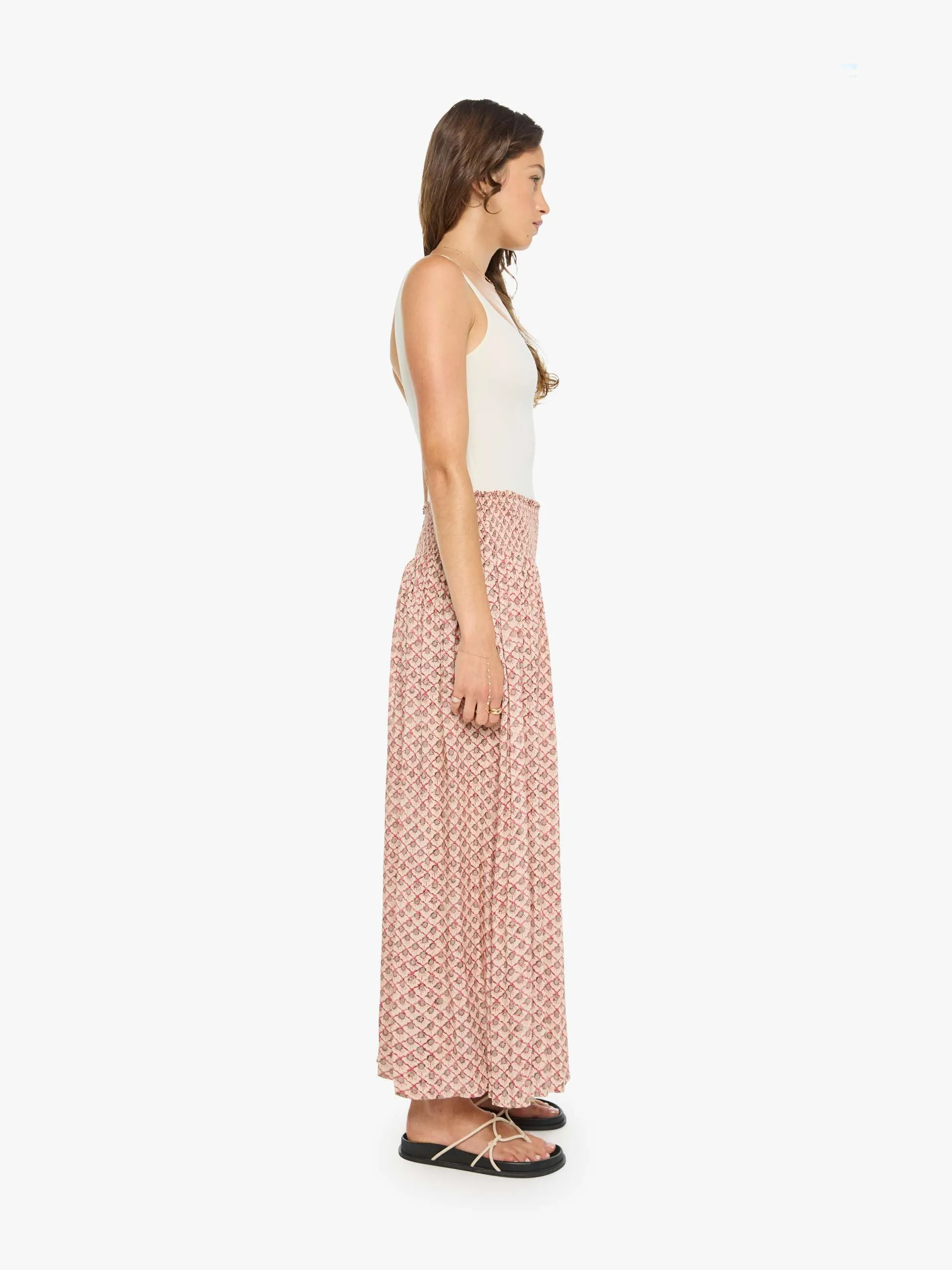 Natalie Martin Bella Skirt - Scallop Blush sold by MOTHER product image thumbnail 3