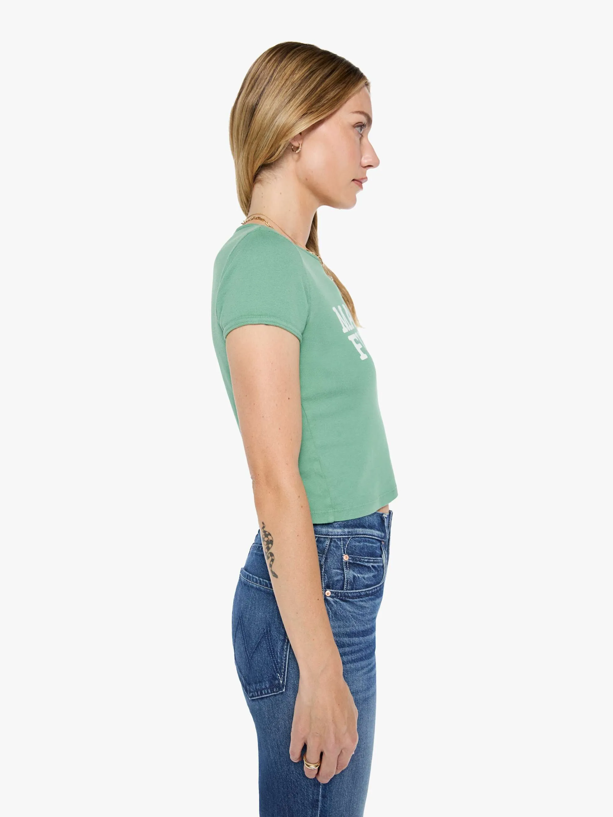 The Itty Bitty Ringer - Matcha F#cker sold by MOTHER product image thumbnail 2