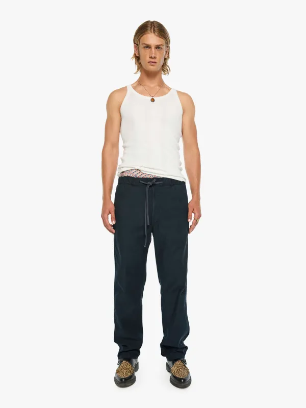 The Tims Travel Pant - Navy made by MOTHER
