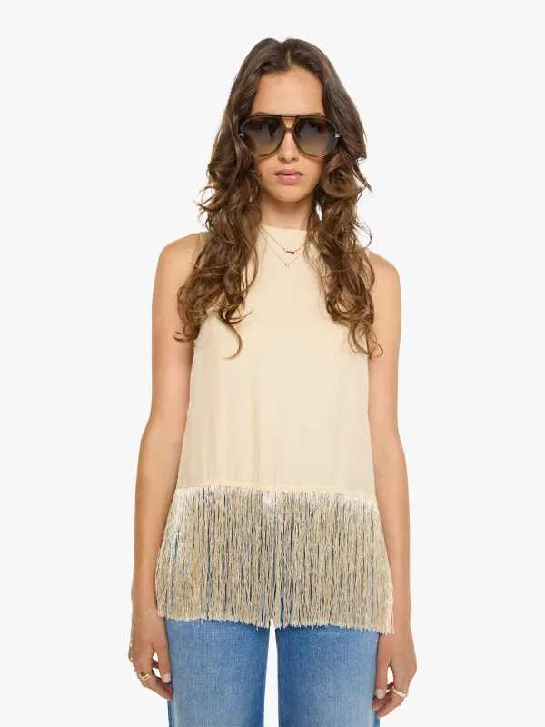 Natalie Martin Jessie Top - Cream Fringe made by Natalie Martin