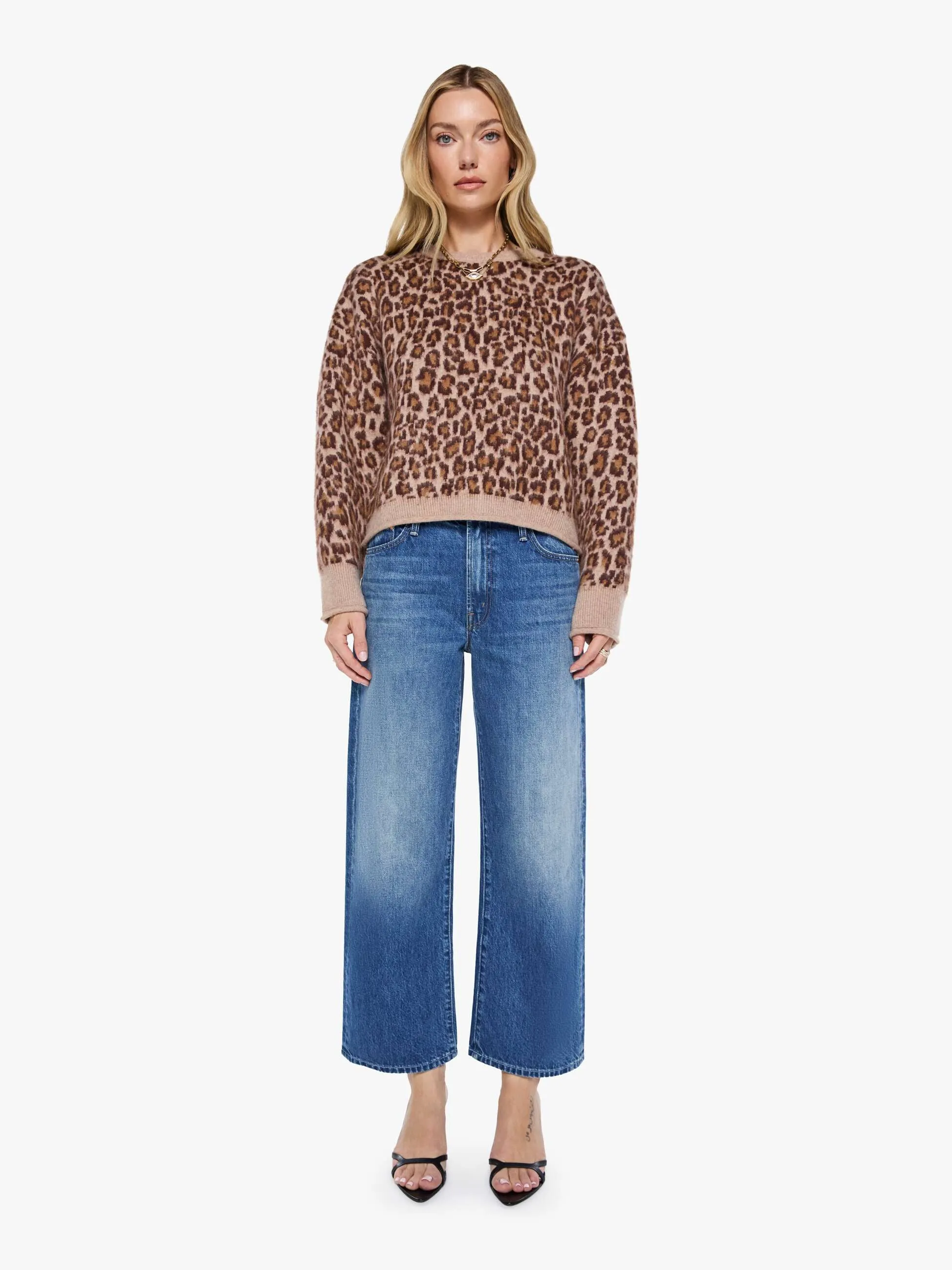 SABLYN Mari Slouchy Crewneck - Dune-Cinnabar sold by MOTHER product image thumbnail 4