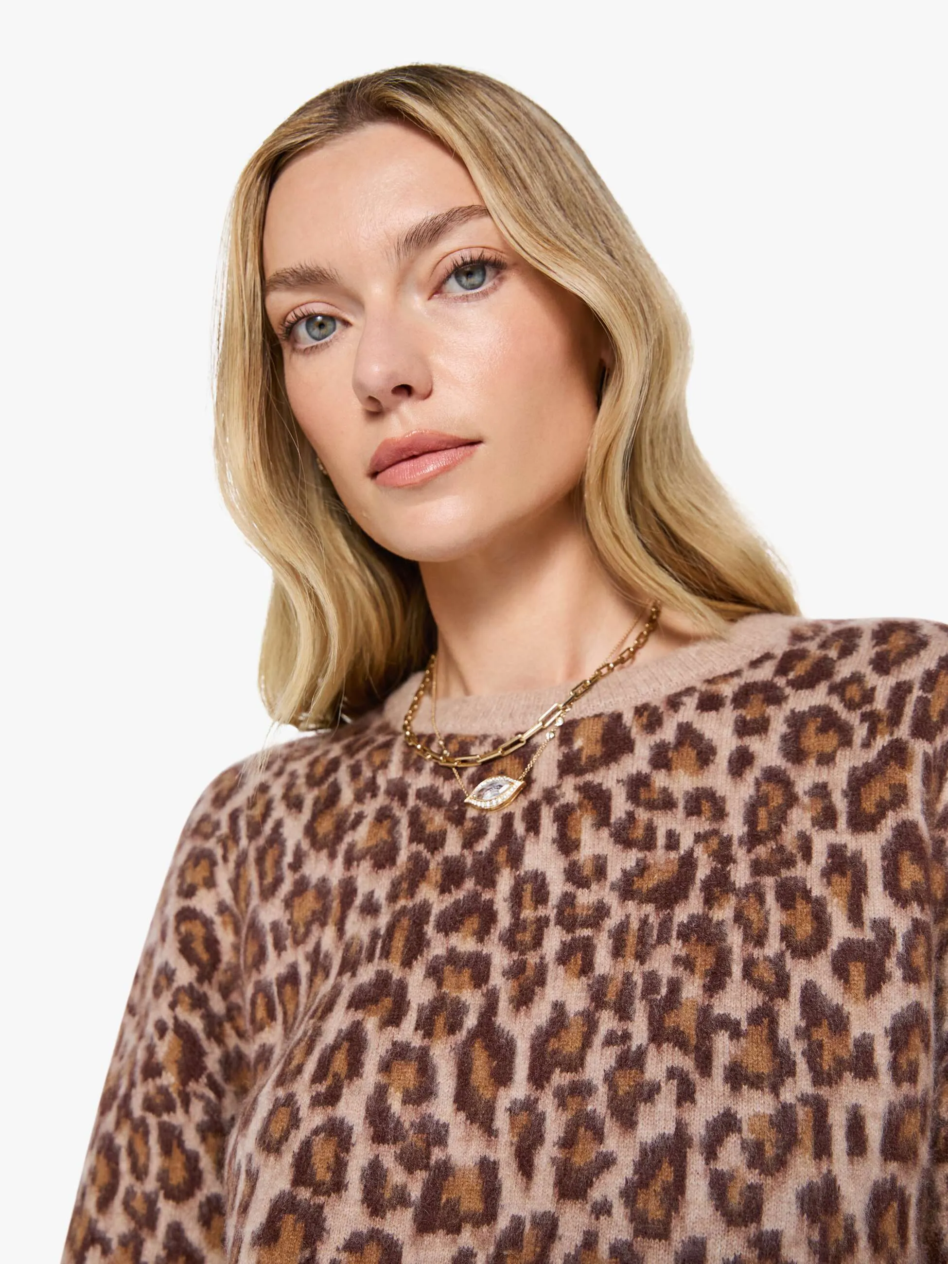 SABLYN Mari Slouchy Crewneck - Dune-Cinnabar sold by MOTHER product image thumbnail 5