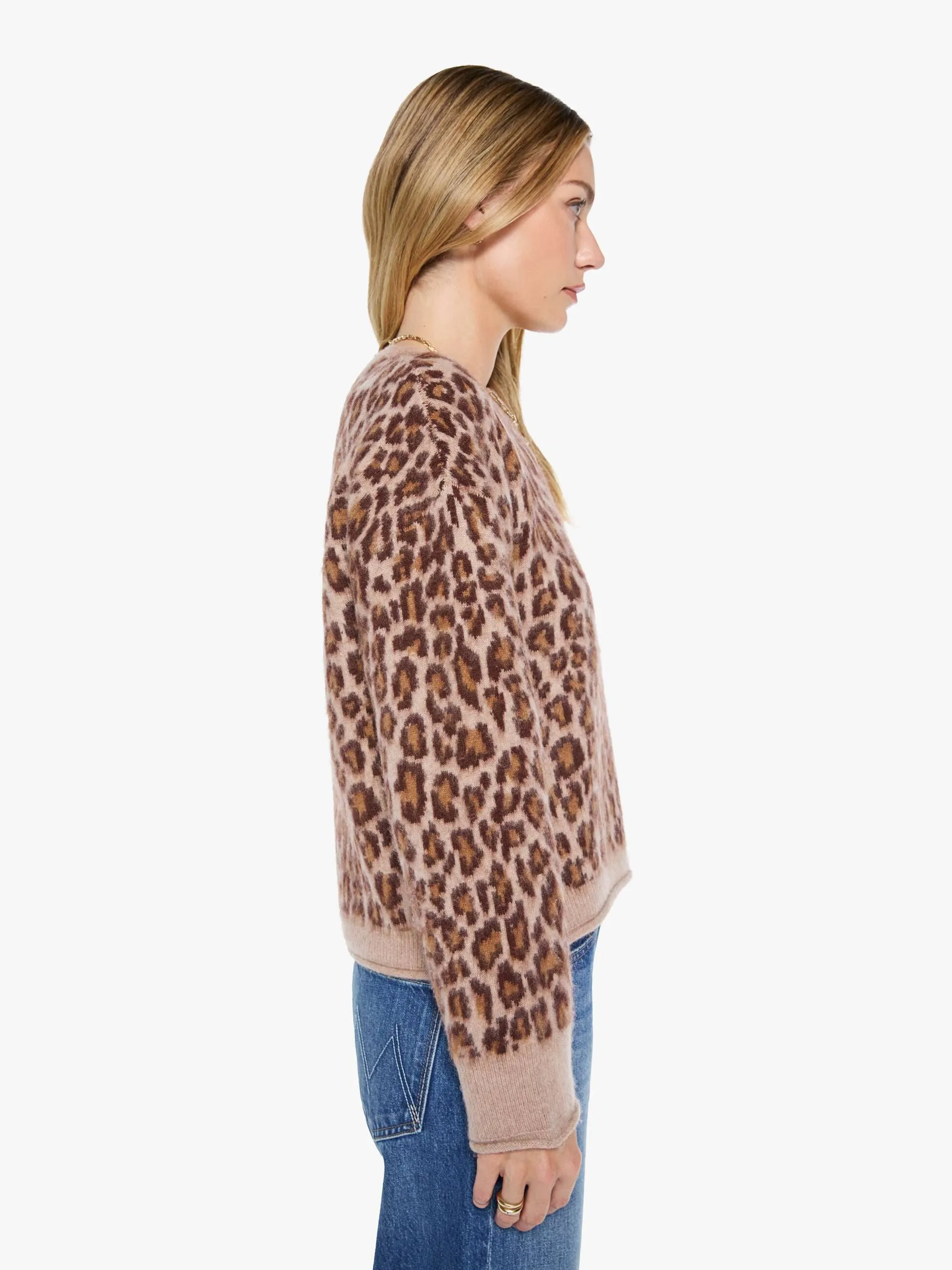 SABLYN Mari Slouchy Crewneck - Dune-Cinnabar sold by MOTHER product image thumbnail 2