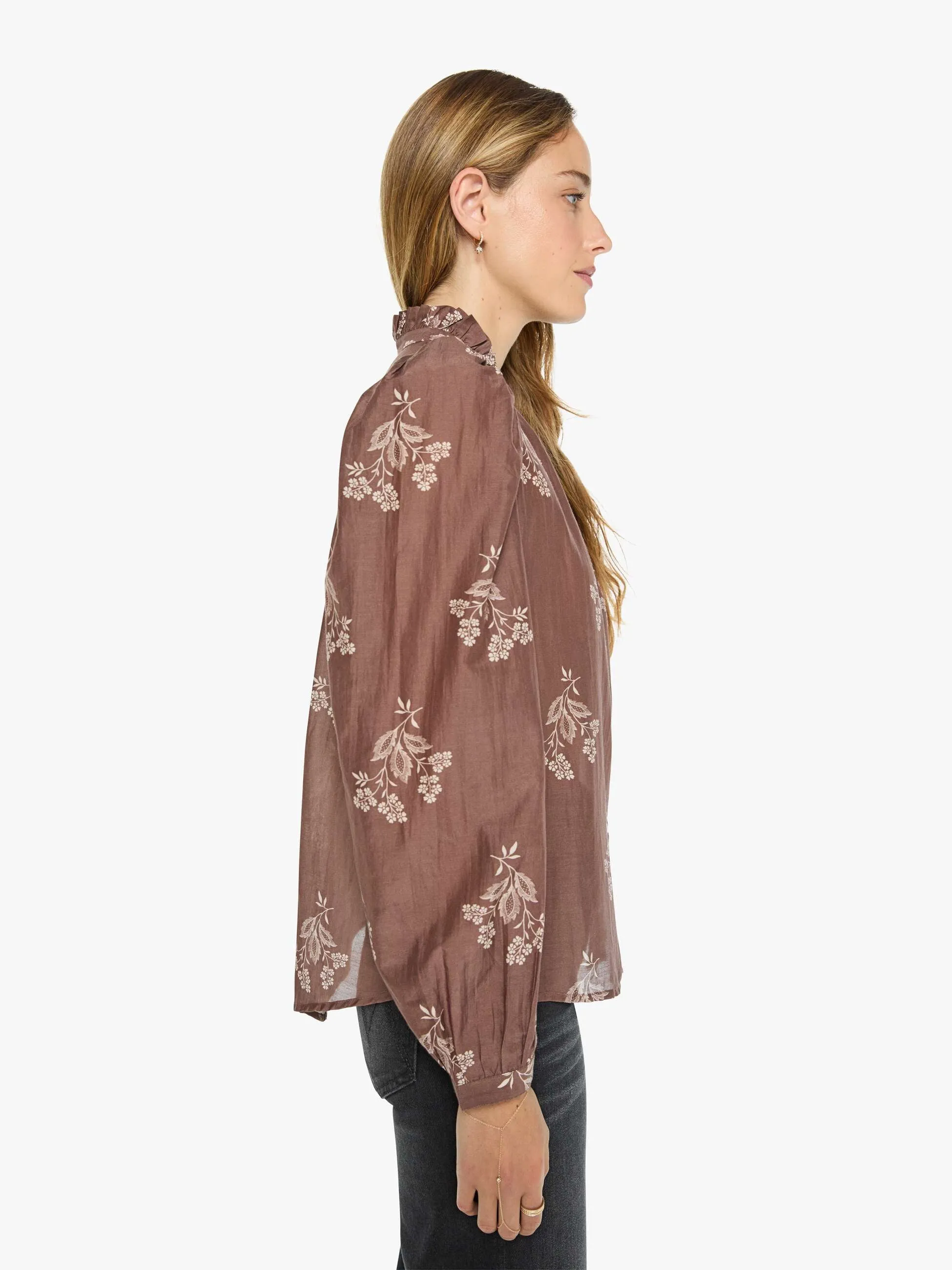 Alix Of Bohemia Annabel Shirt - Doe Elderflower sold by MOTHER product image thumbnail 3