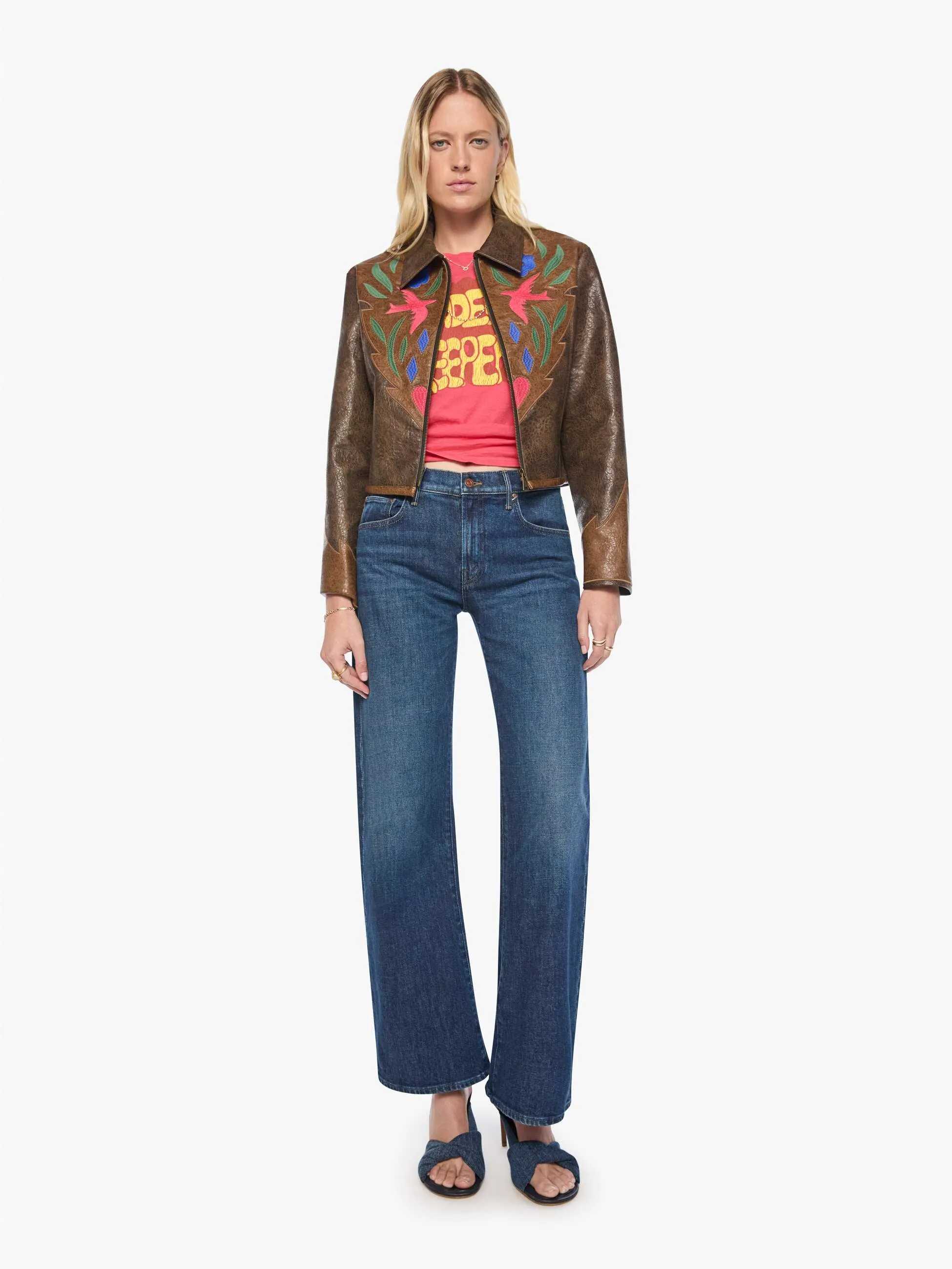 The Open Book Zip - Picante sold by MOTHER product image thumbnail 5