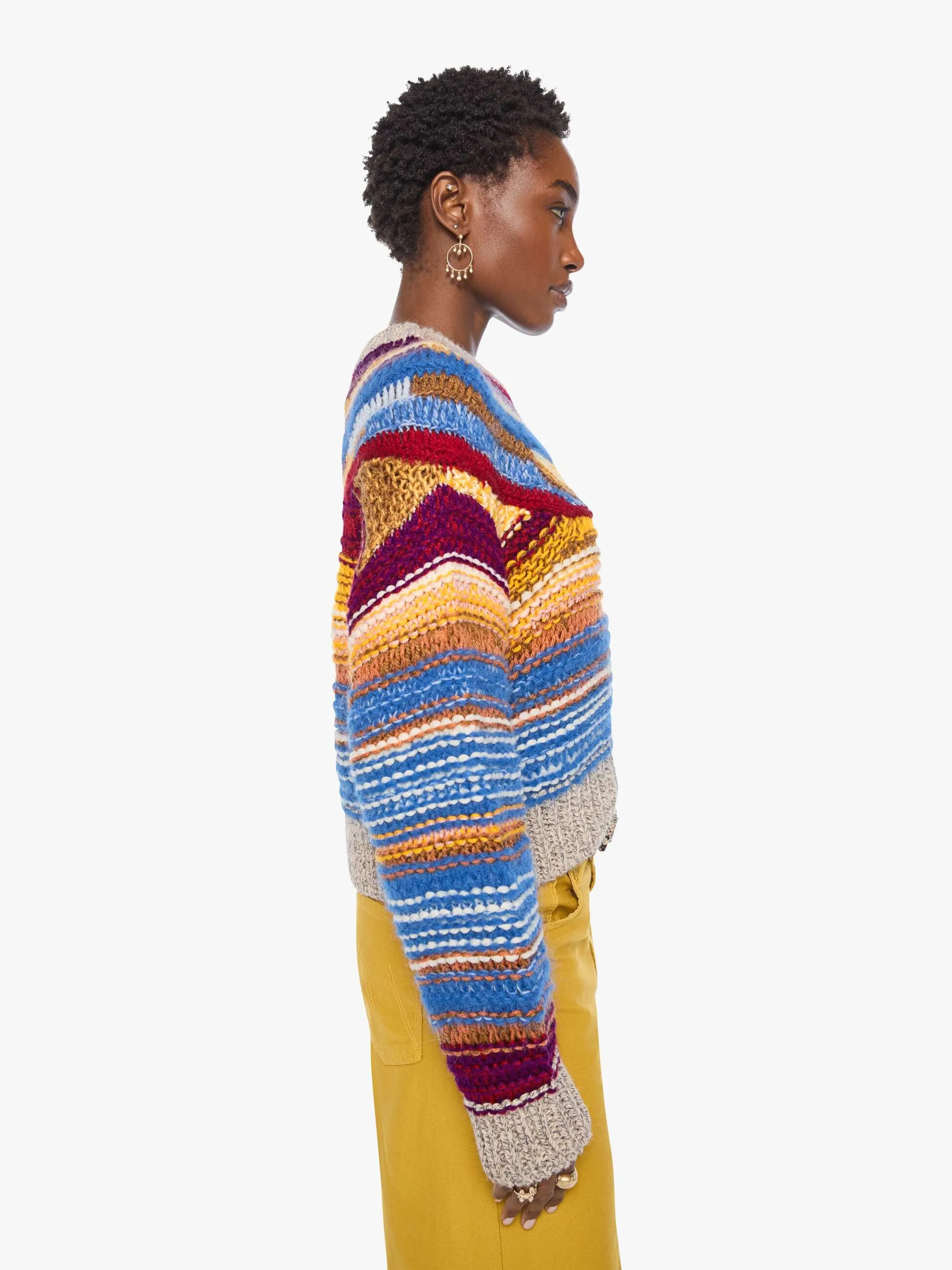The Boxy Jumper - Multi Color sold by MOTHER product image thumbnail 3