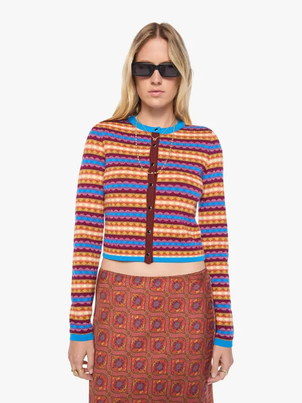 The Lil' Cardigan - Jacquard made by MOTHER