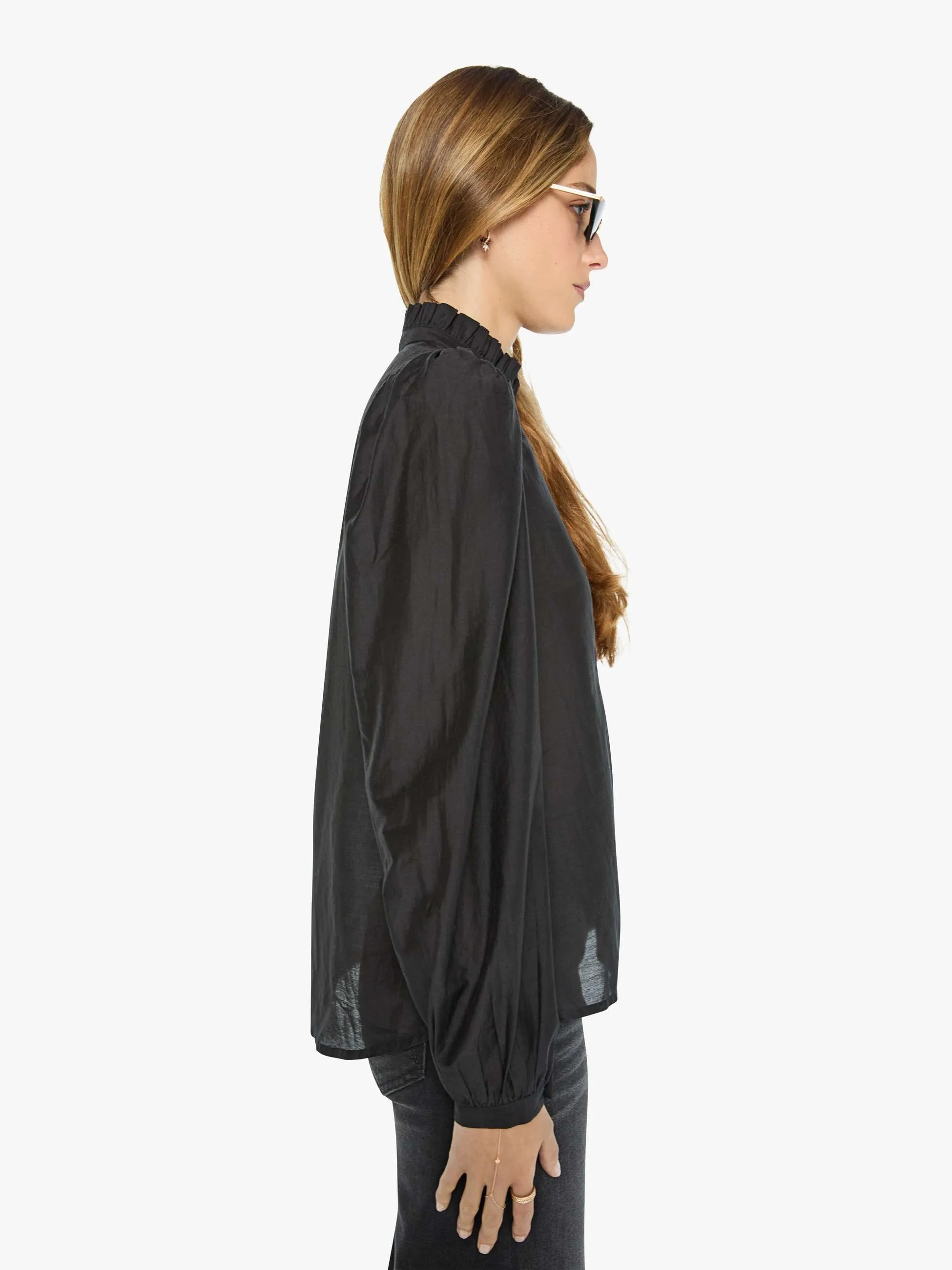 Alix Of Bohemia Annabel Shirt - Emblem Panel sold by MOTHER product image thumbnail 3
