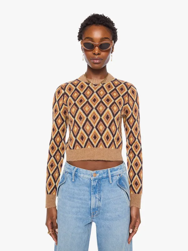 The Crop Jumper - Beeswax And Caramel Cafe made by MOTHER