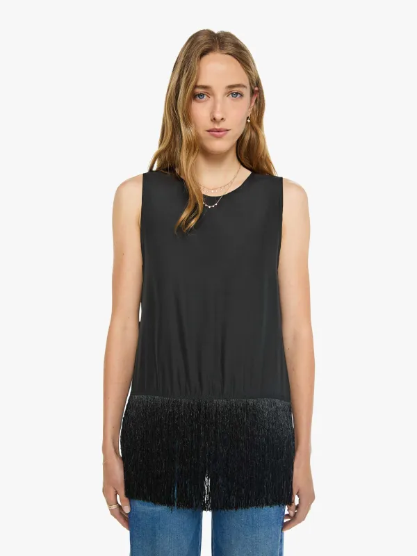 Natalie Martin Jessie Top - Black Fringe made by Natalie Martin