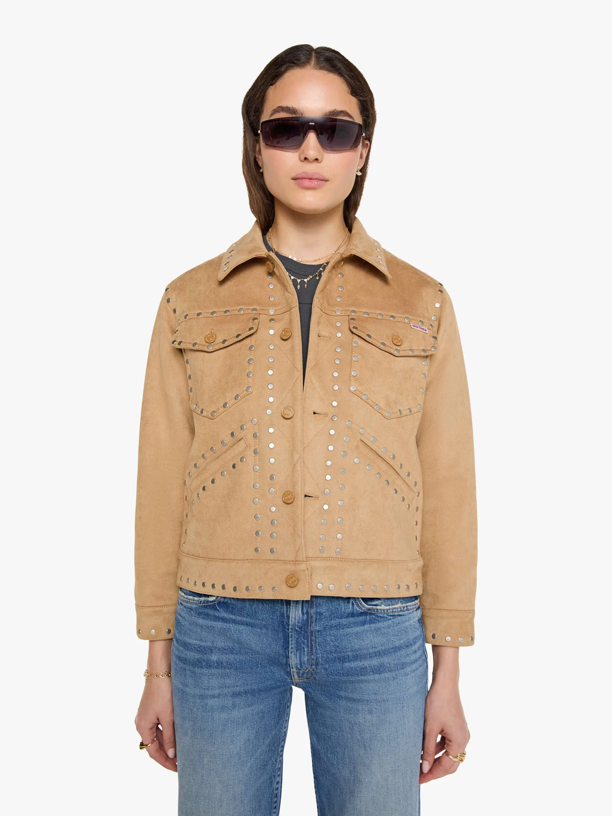 The Mountain Drifter Jacket - Soft Khaki sold by MOTHER