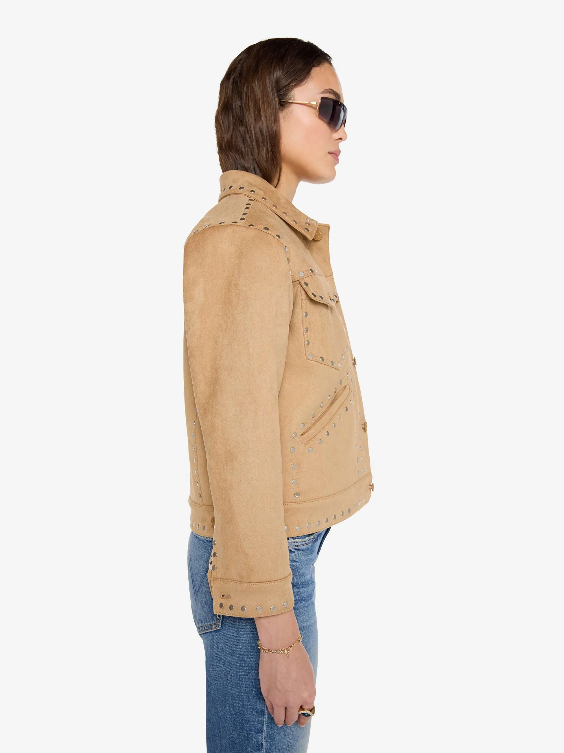 The Mountain Drifter Jacket - Soft Khaki sold by MOTHER product image thumbnail 3