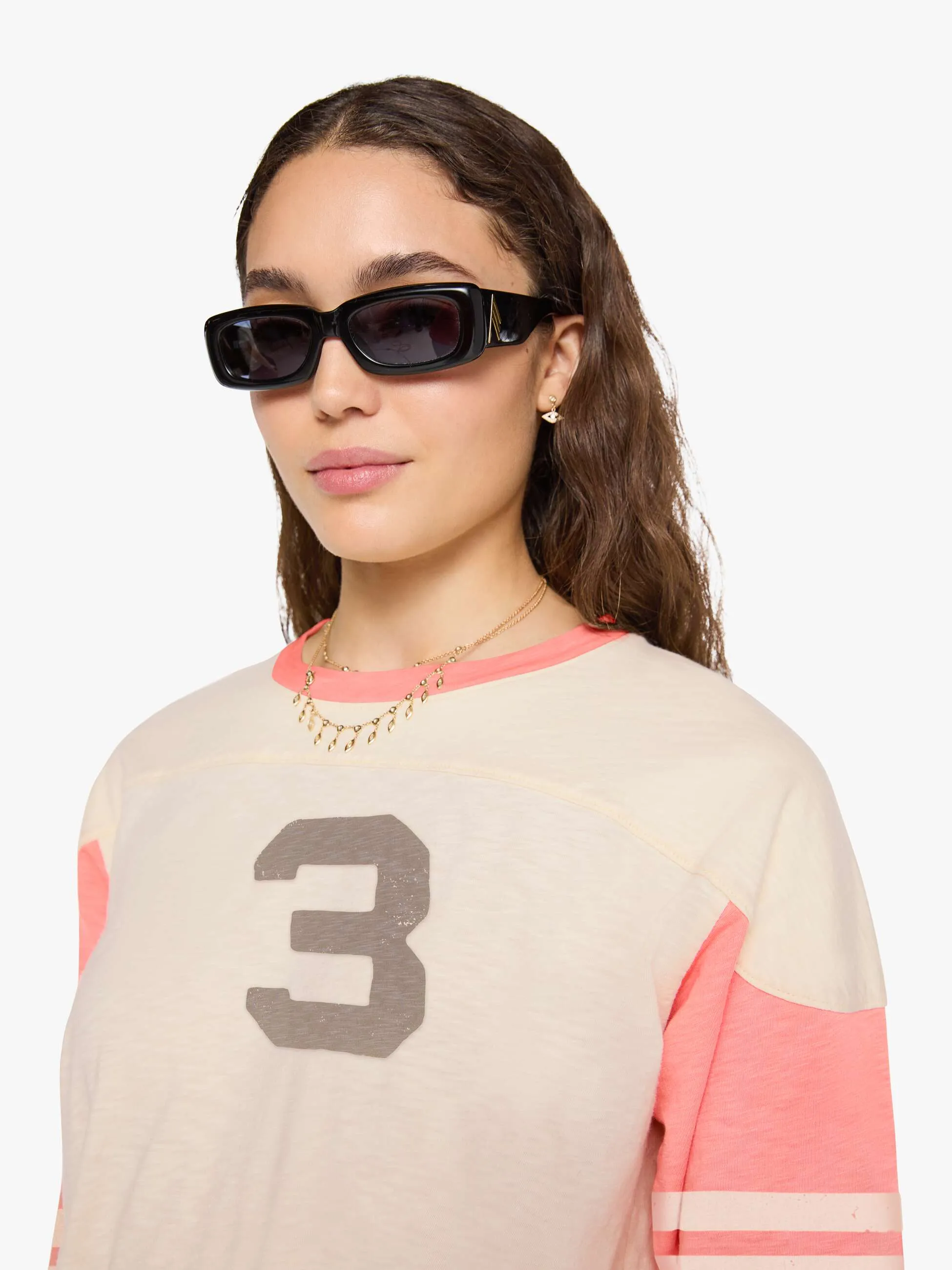 The 3Qtr Cap Sleeve Outfielder - Desert Flower sold by MOTHER product image thumbnail 5