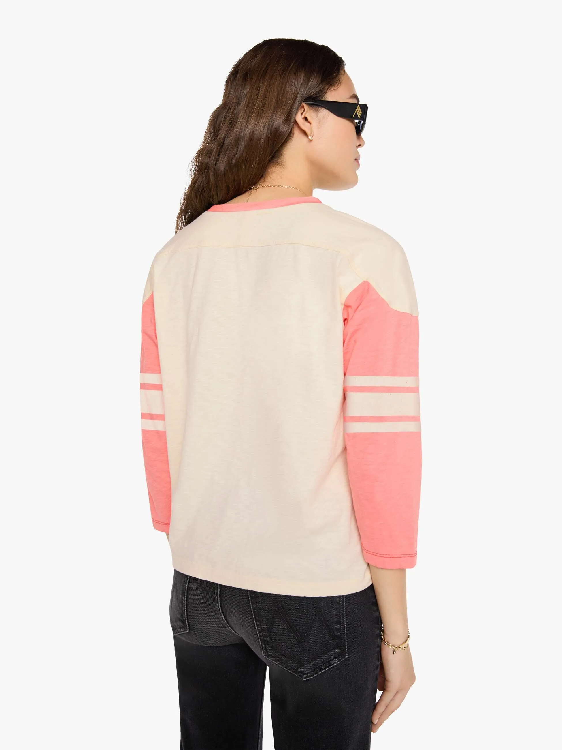 The 3Qtr Cap Sleeve Outfielder - Desert Flower sold by MOTHER product image thumbnail 3