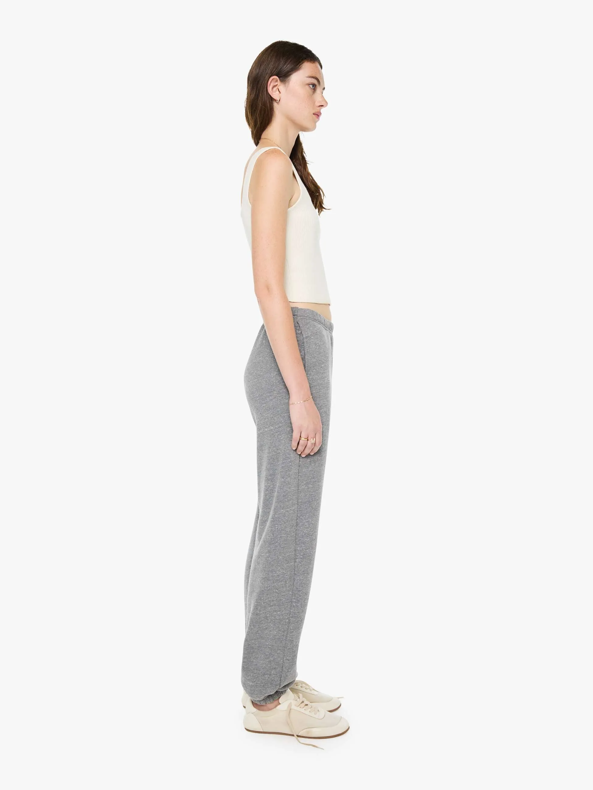 Eterne Boyfriend Pocket Sweatpant - Dark Heather Grey sold by MOTHER product image thumbnail 3