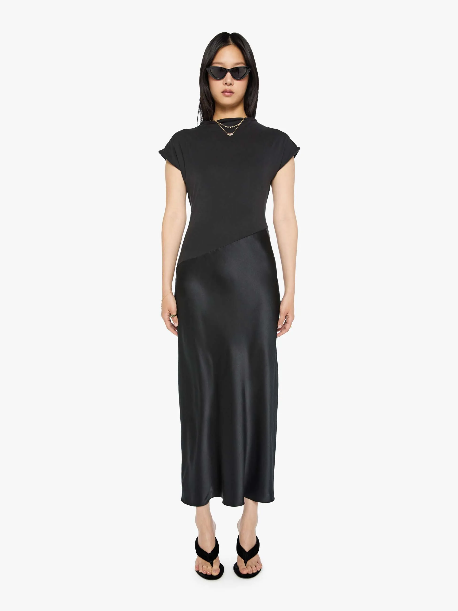 SABLYN Mirella Dress - Black sold by MOTHER