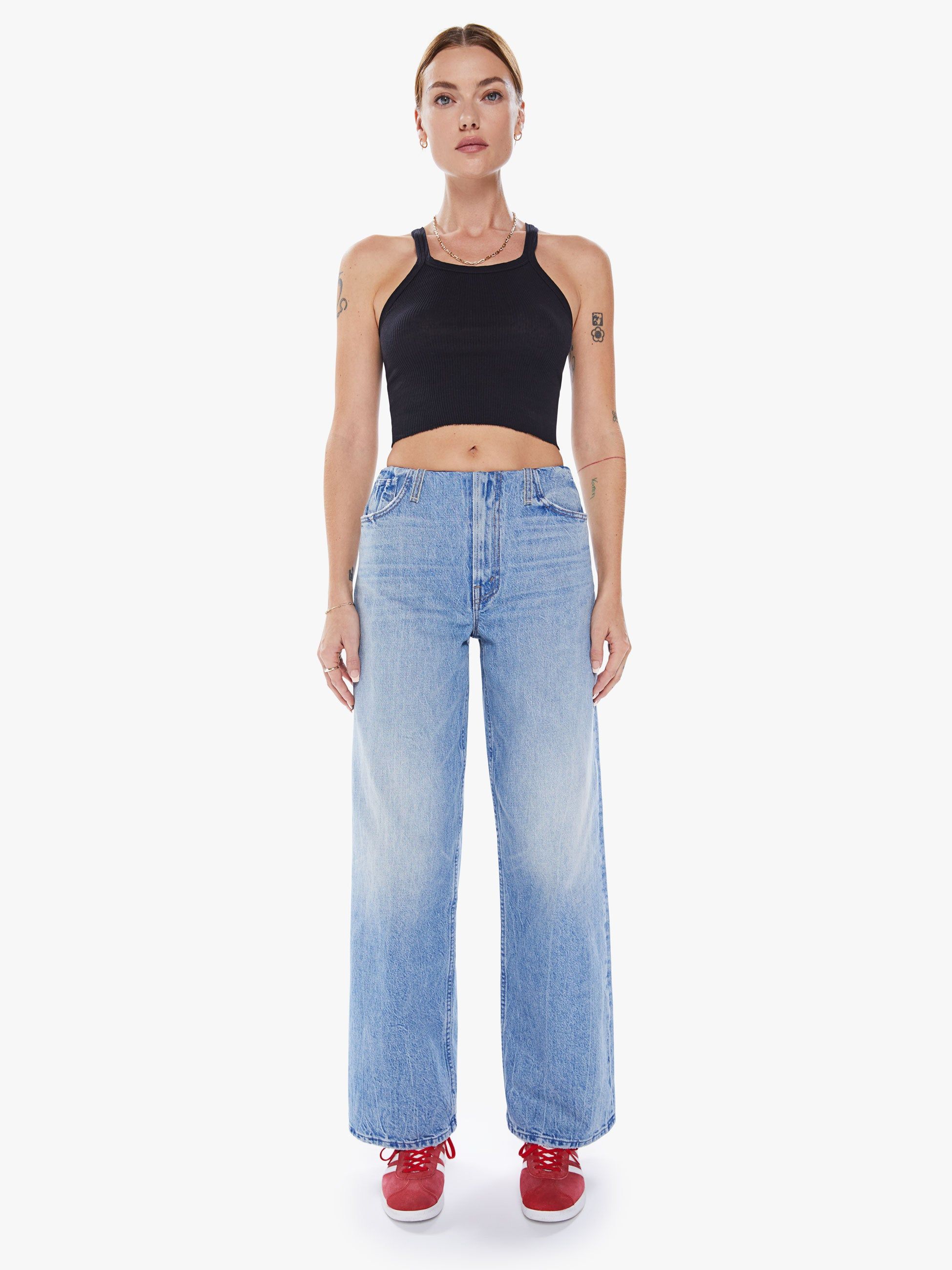 The Tucked Under High Waisted Spinner Skimp - Oh Snap! sold by MOTHER product image thumbnail 2