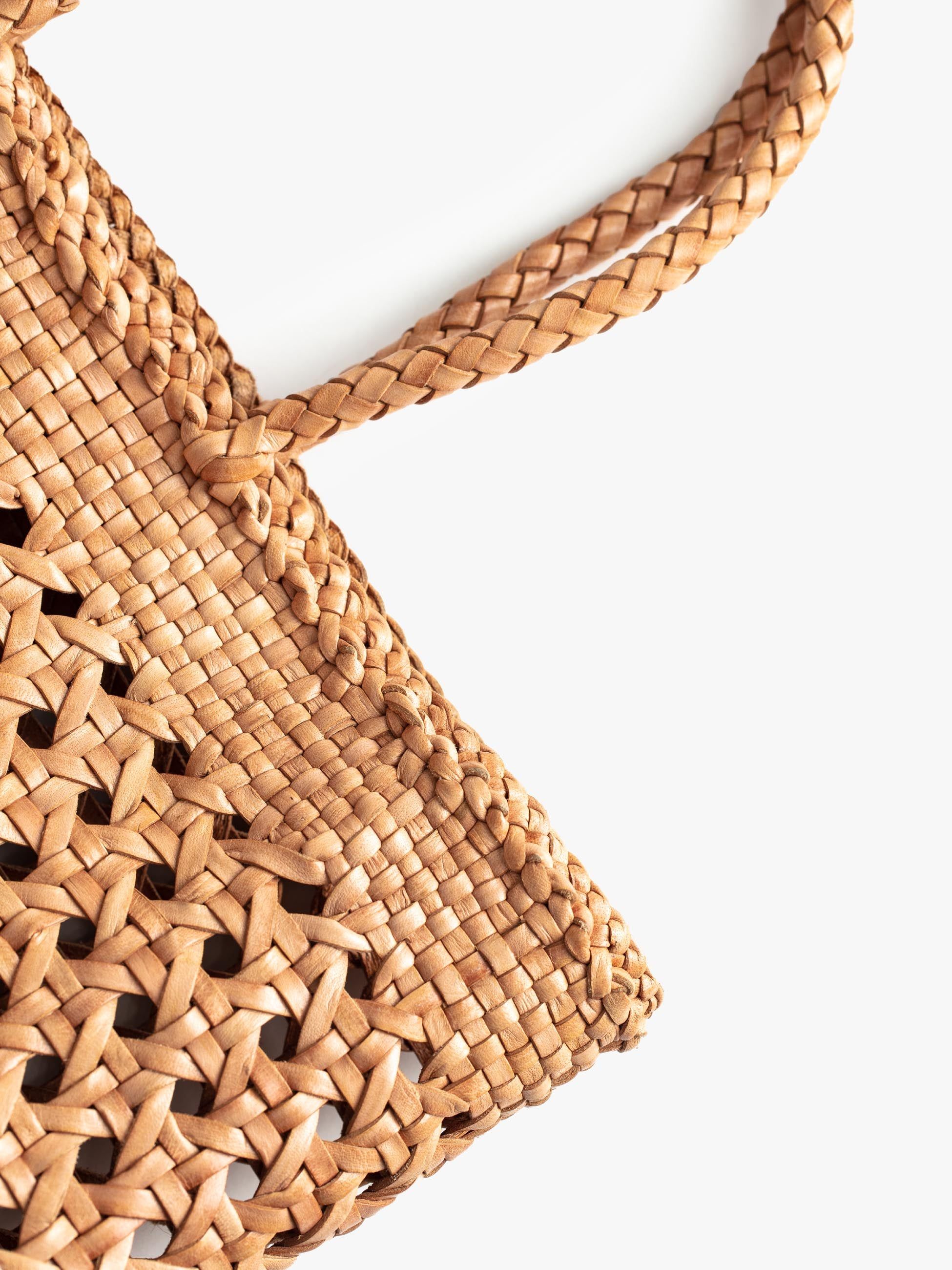 Basket Case Malana Small Chairweave Tote - Beige sold by MOTHER product image thumbnail 5