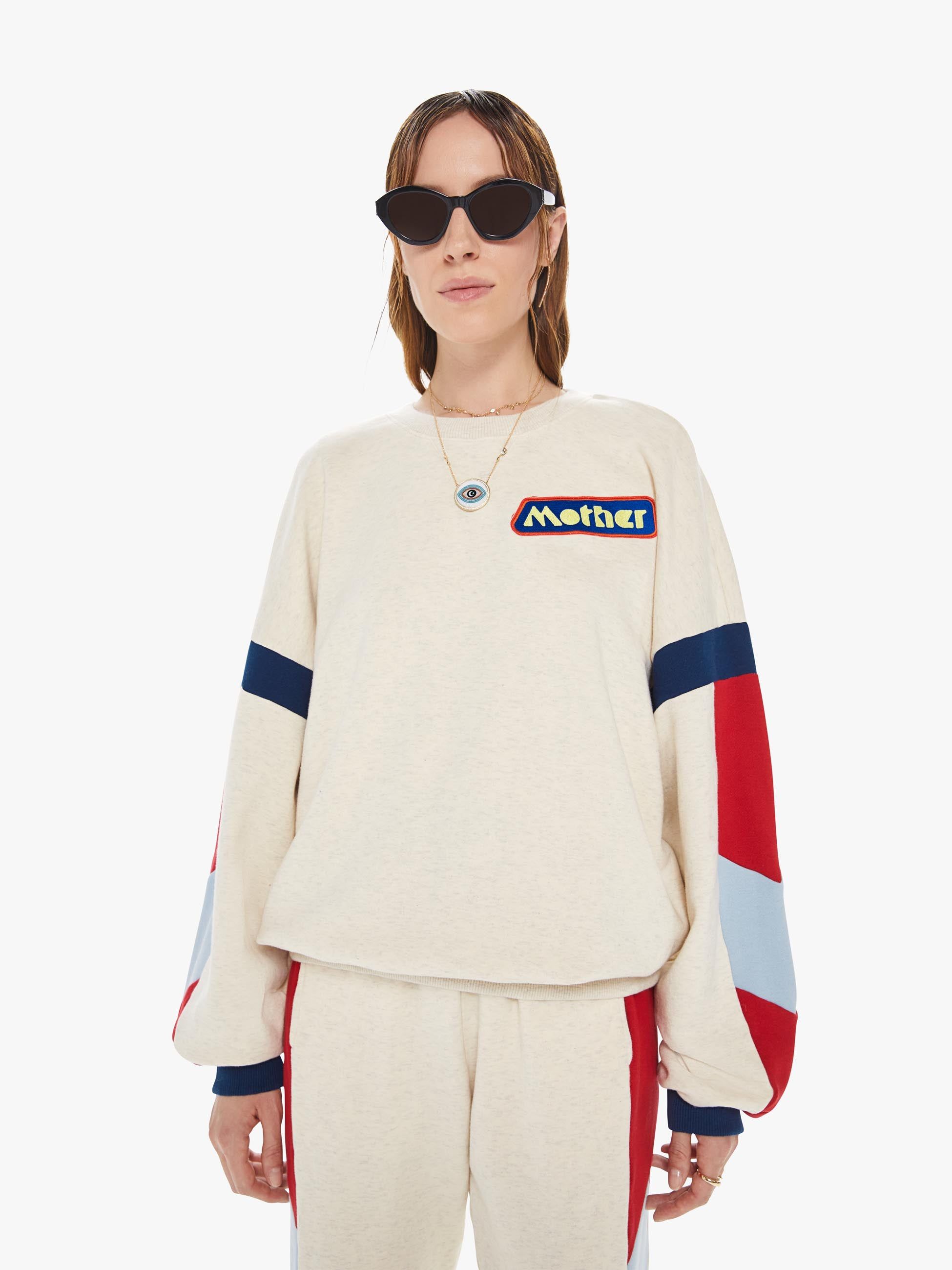 The Loosen Up Crop - En Route sold by MOTHER product image thumbnail 2