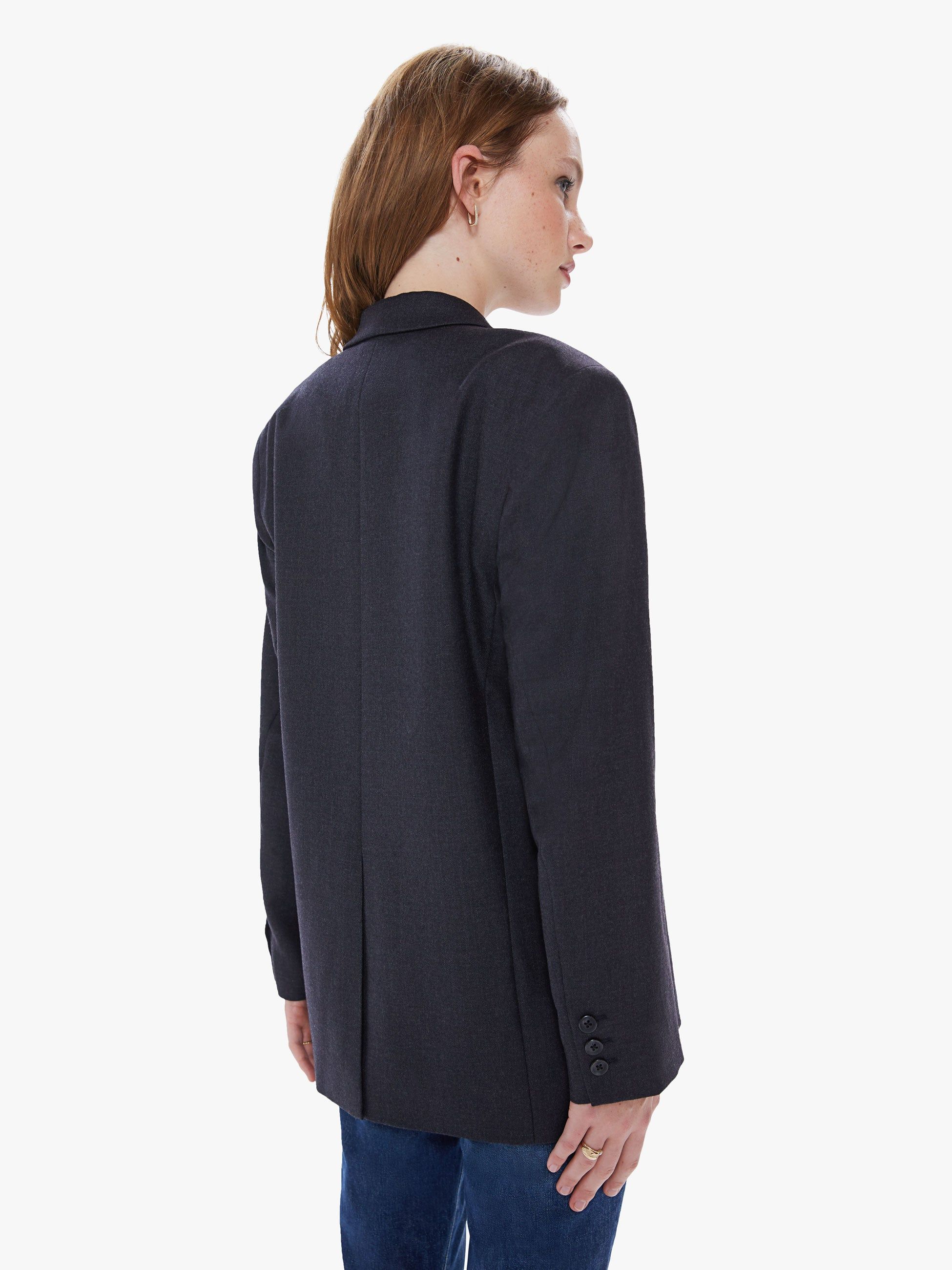 Maria Cher Gandia Leonor Blazer - Charcoal sold by MOTHER product image thumbnail 4