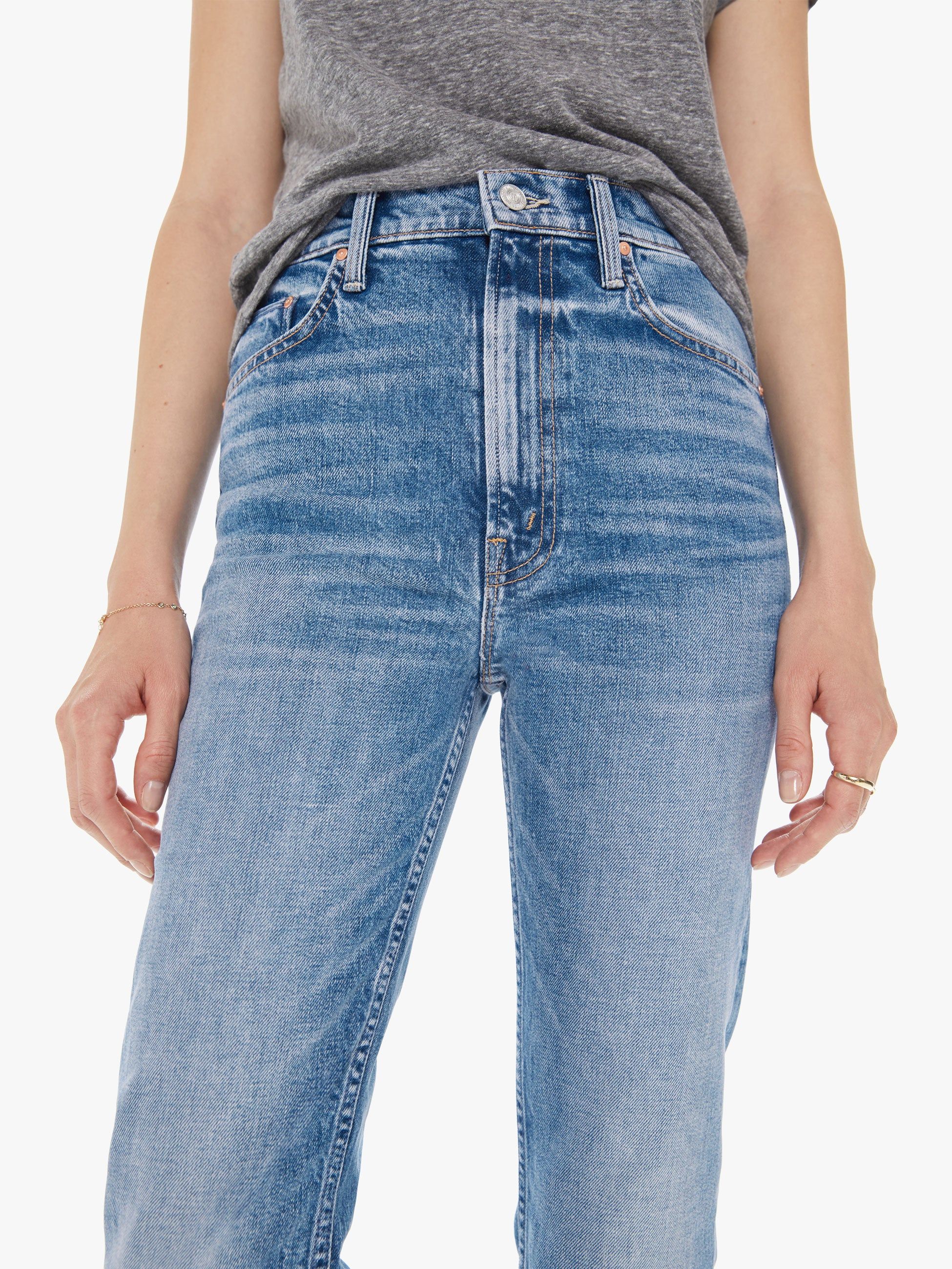 High Waisted Rider Skimp - Belle De Jour sold by MOTHER product image thumbnail 5