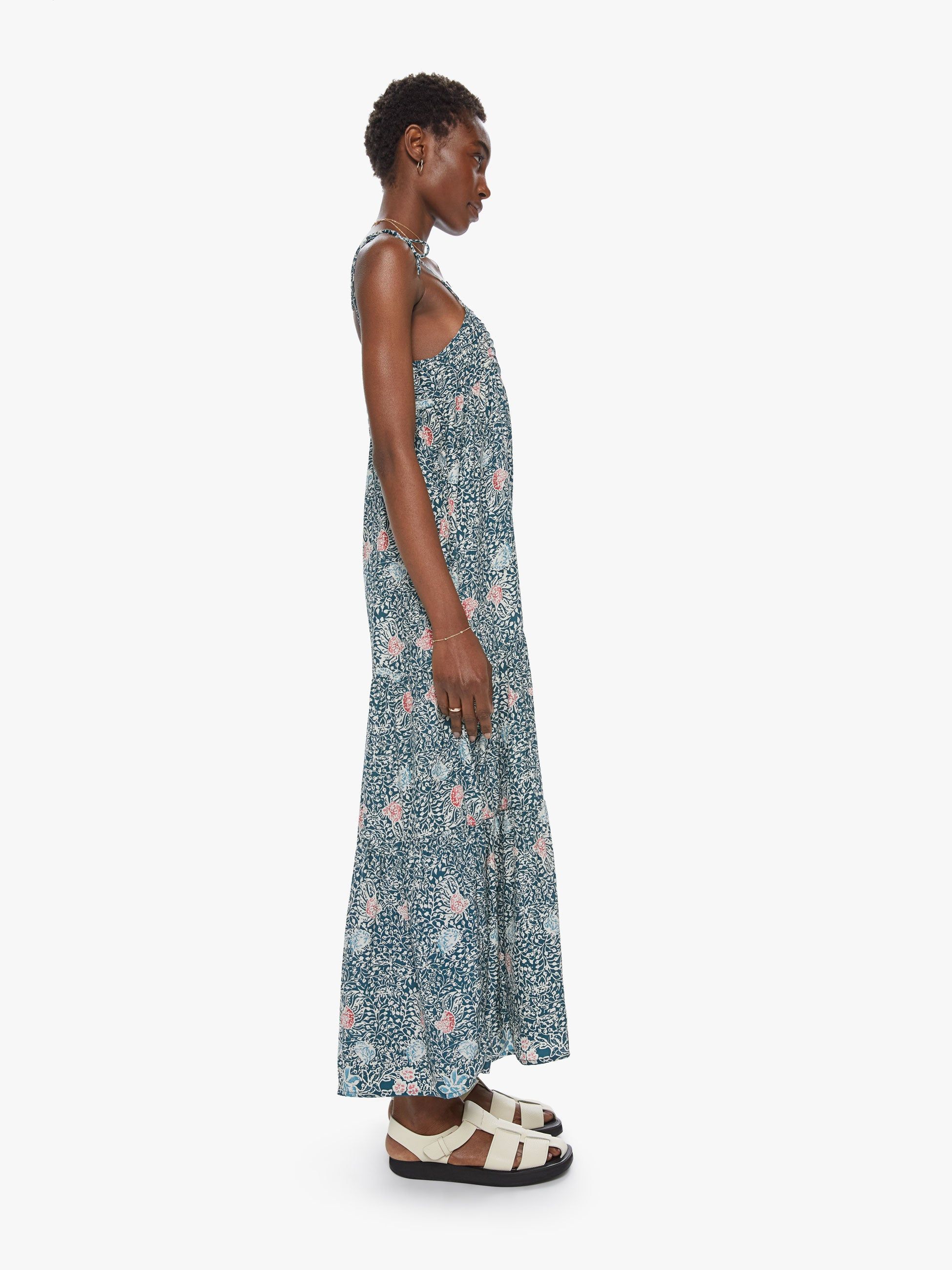 Natalie Martin Melanie Dress - Andromeda Aegean sold by MOTHER product image thumbnail 3
