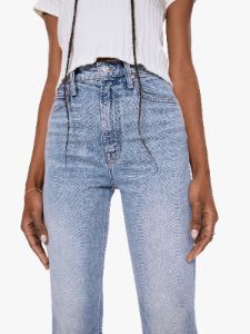 High Waisted Rider Ankle - Salt Of The Earth sold by MOTHER