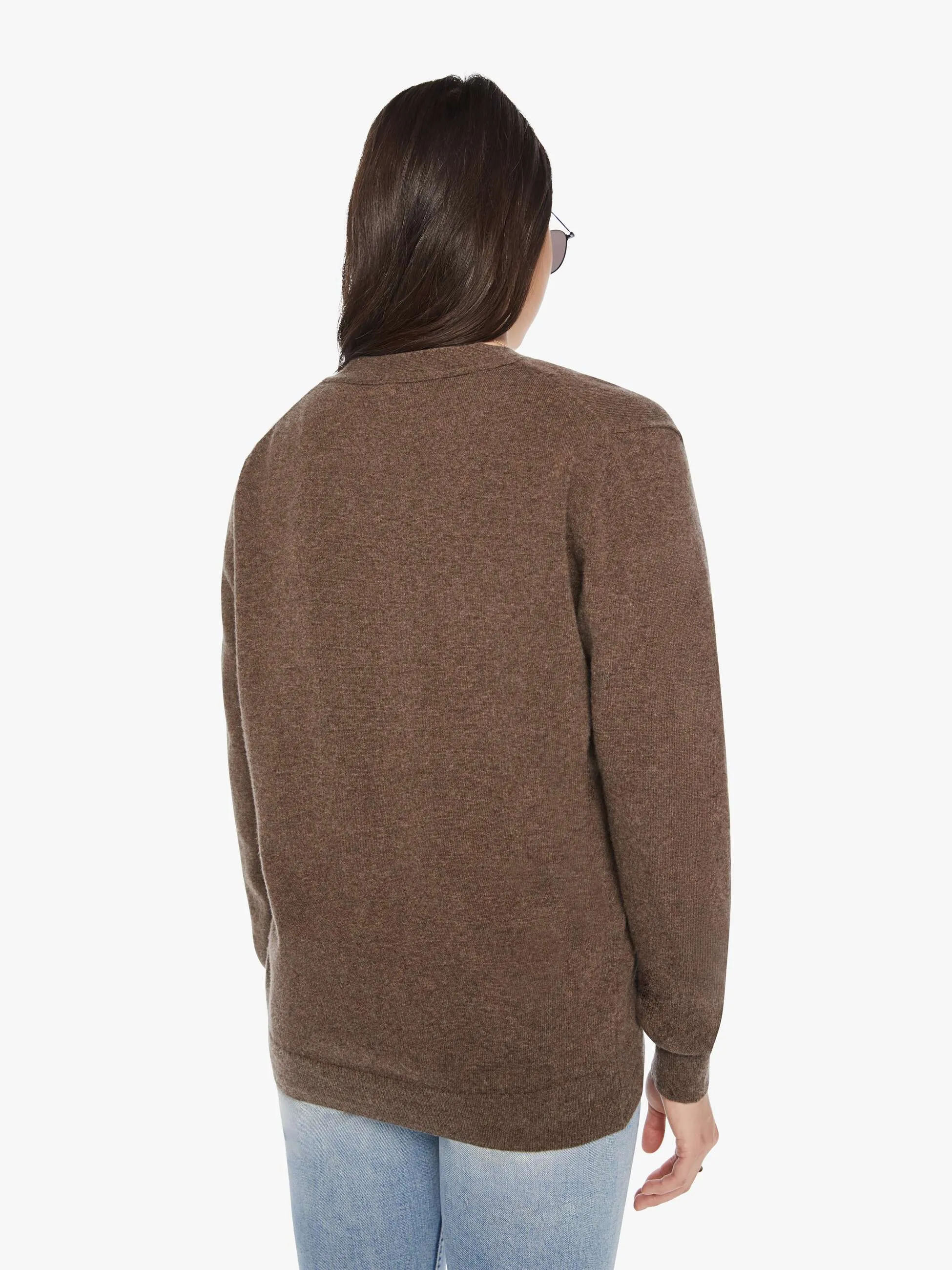 La Paz Almeida Cardigan - Brown Mesc sold by MOTHER product image thumbnail 4
