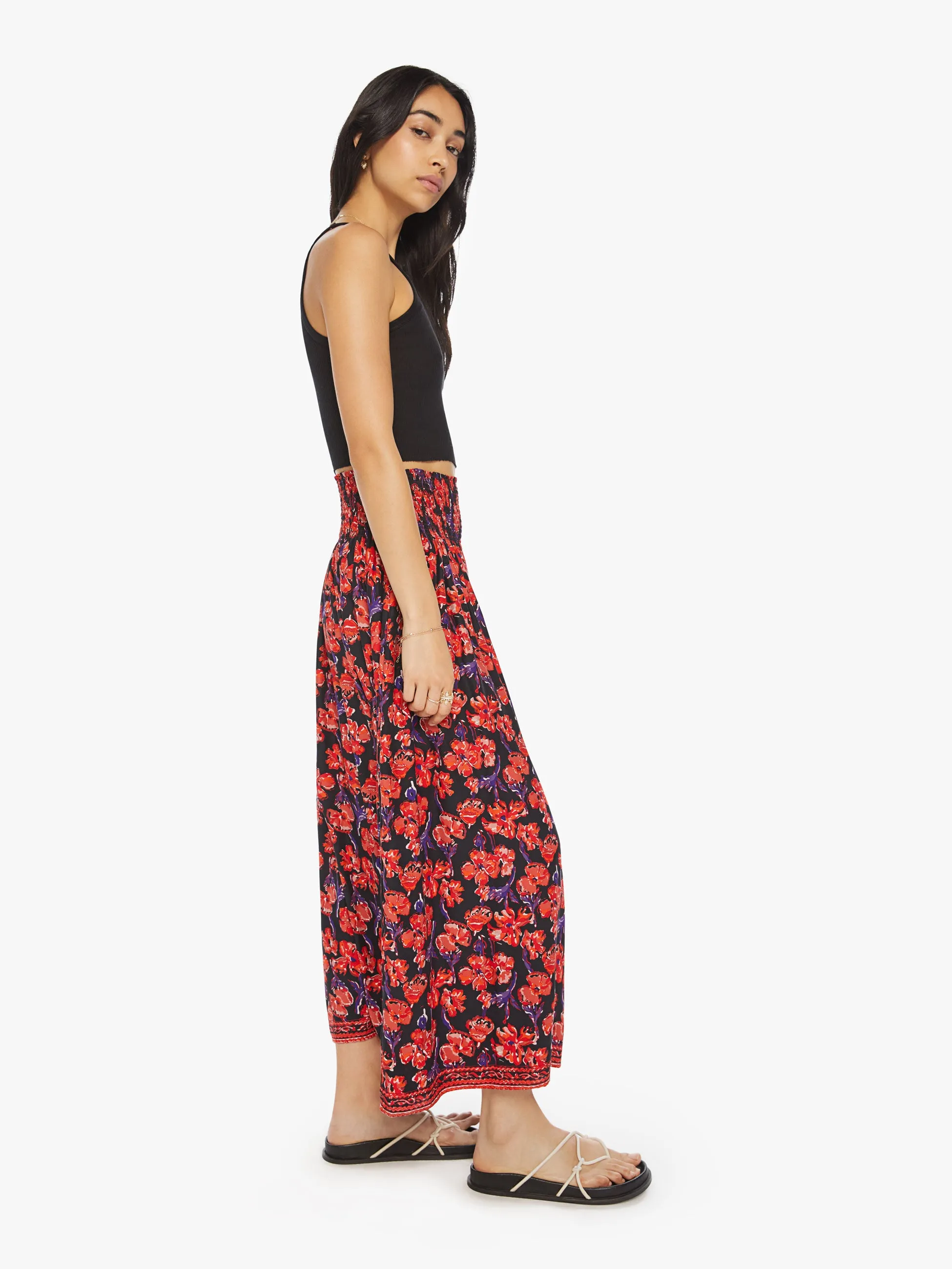 Natalie Martin Bella Skirt - Watercolor Onyx sold by MOTHER product image thumbnail 3