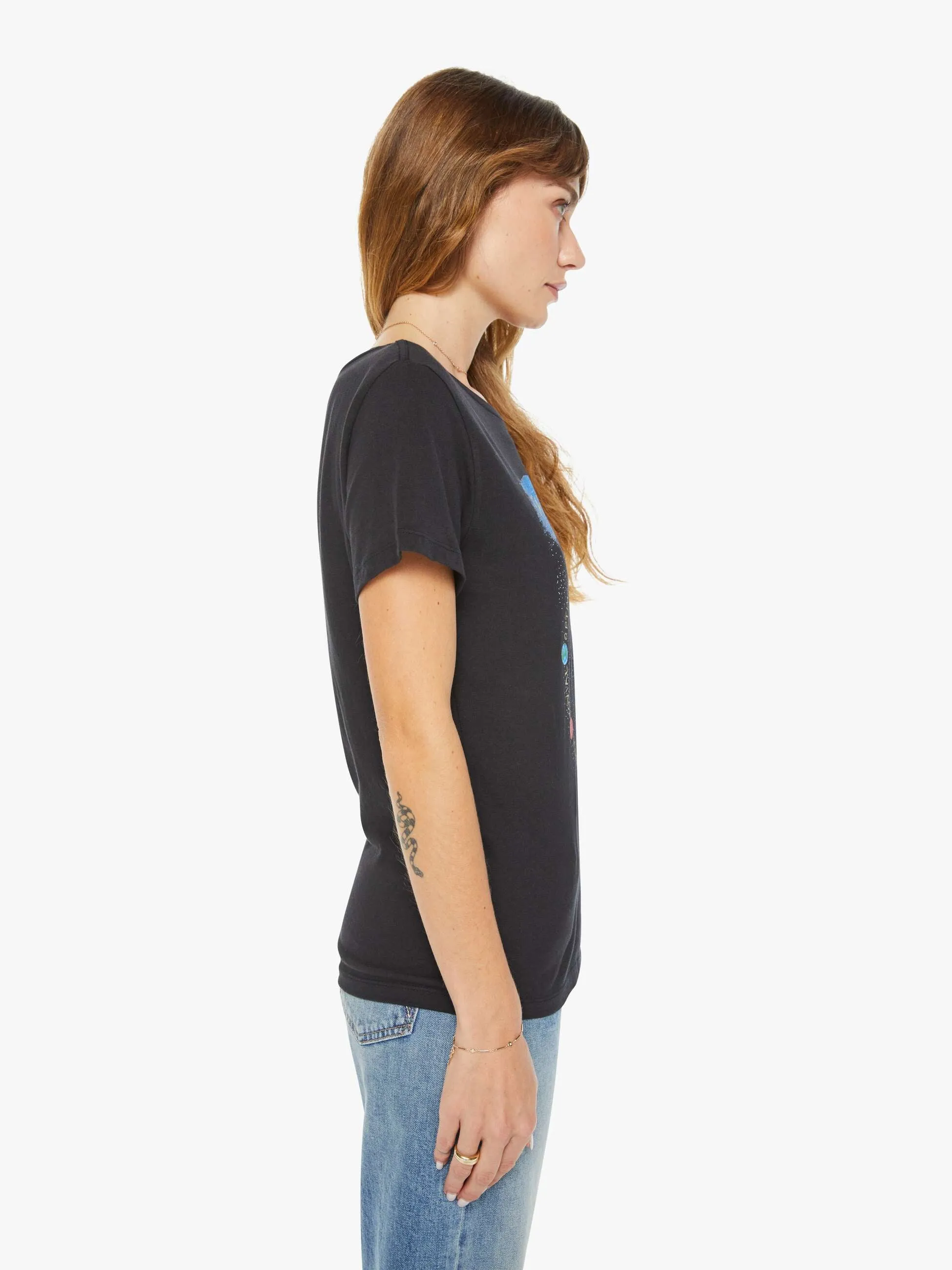 Unfortunate Portrait Sagittarius Zodiac Tee - Black sold by MOTHER product image thumbnail 4