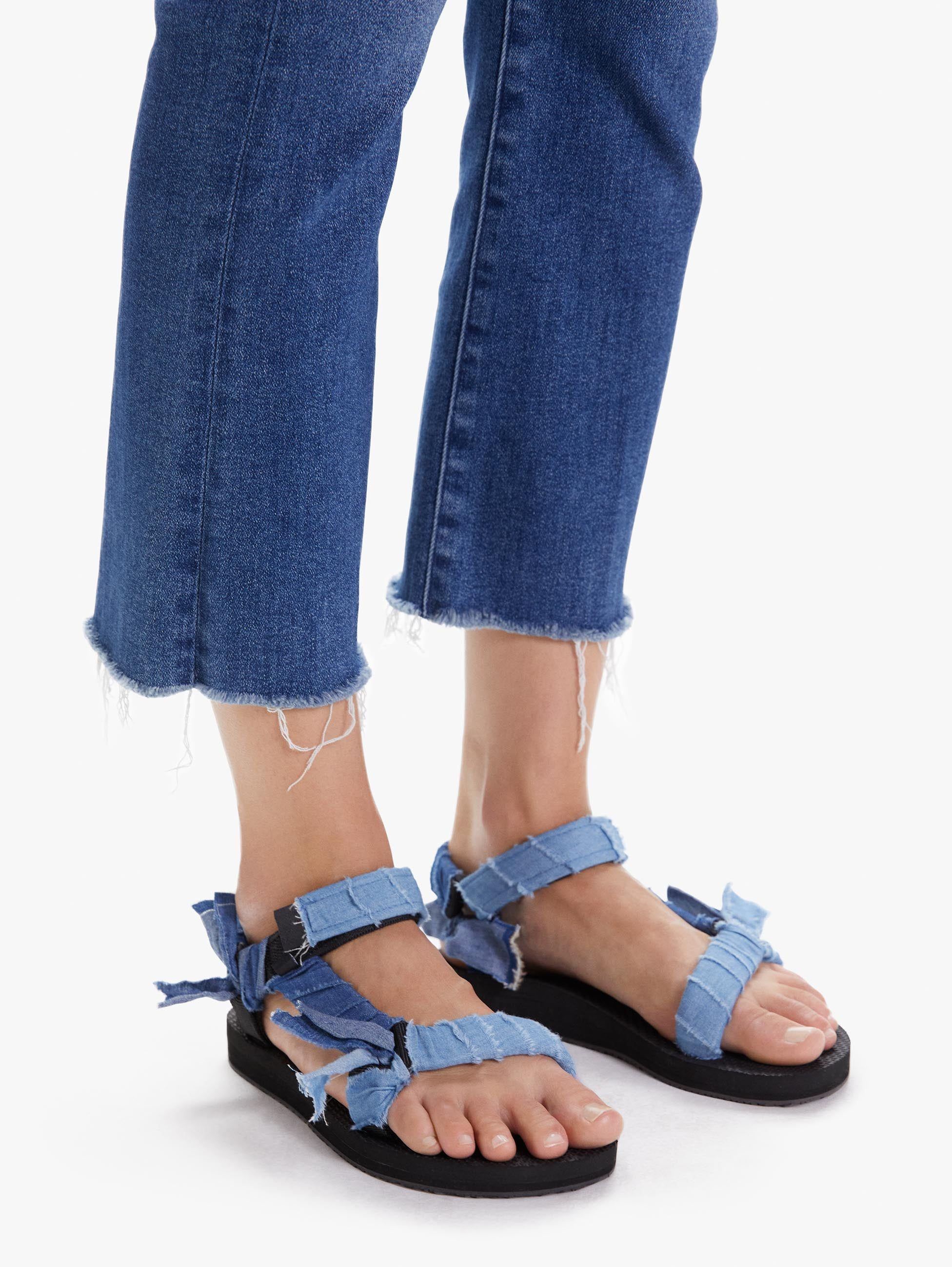 Arizona Love Trekky Sandal - Denim sold by MOTHER product image thumbnail 3