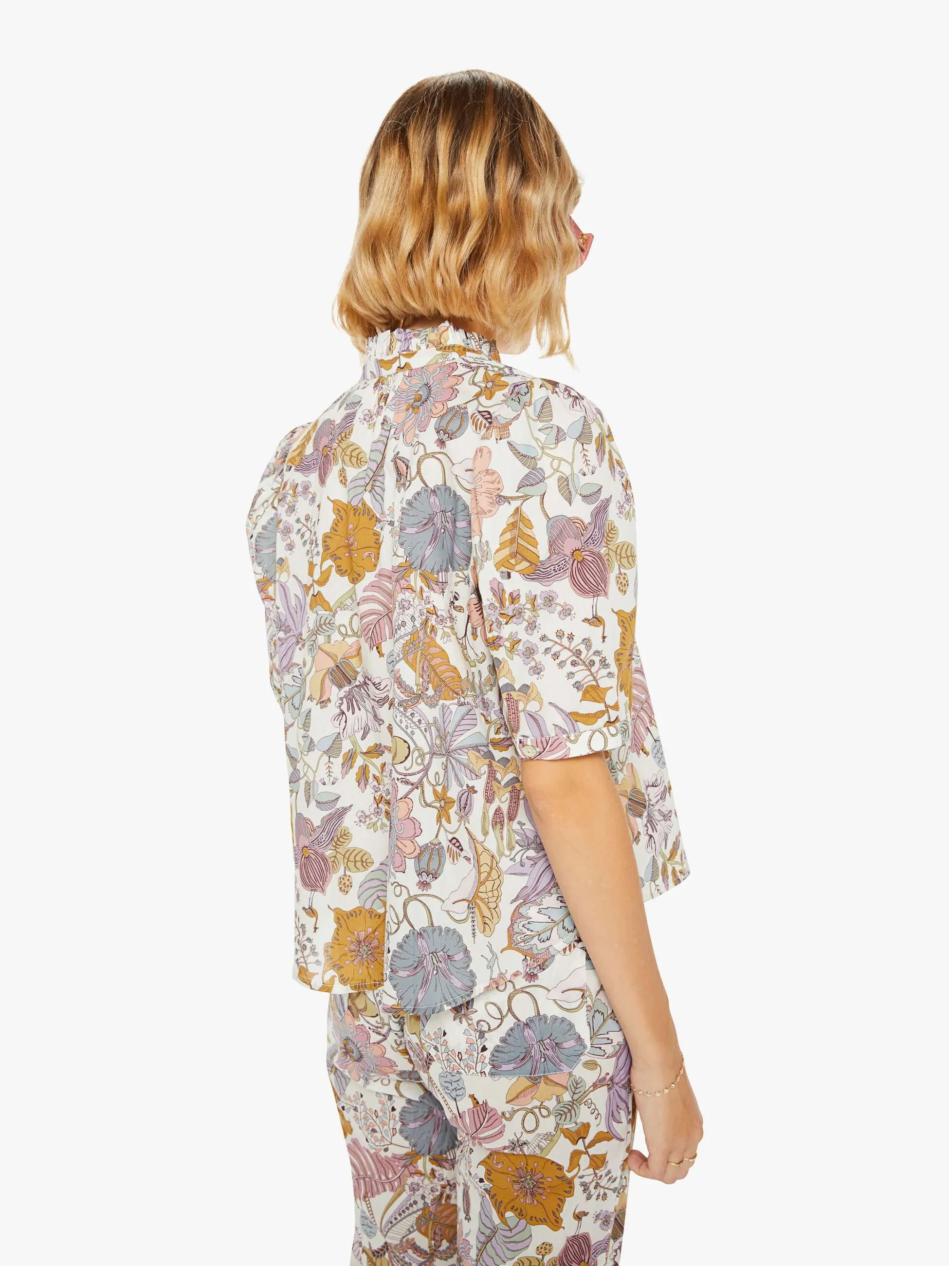 Alix Of Bohemia Winnie Shirt - Lavender Eden sold by MOTHER product image thumbnail 4