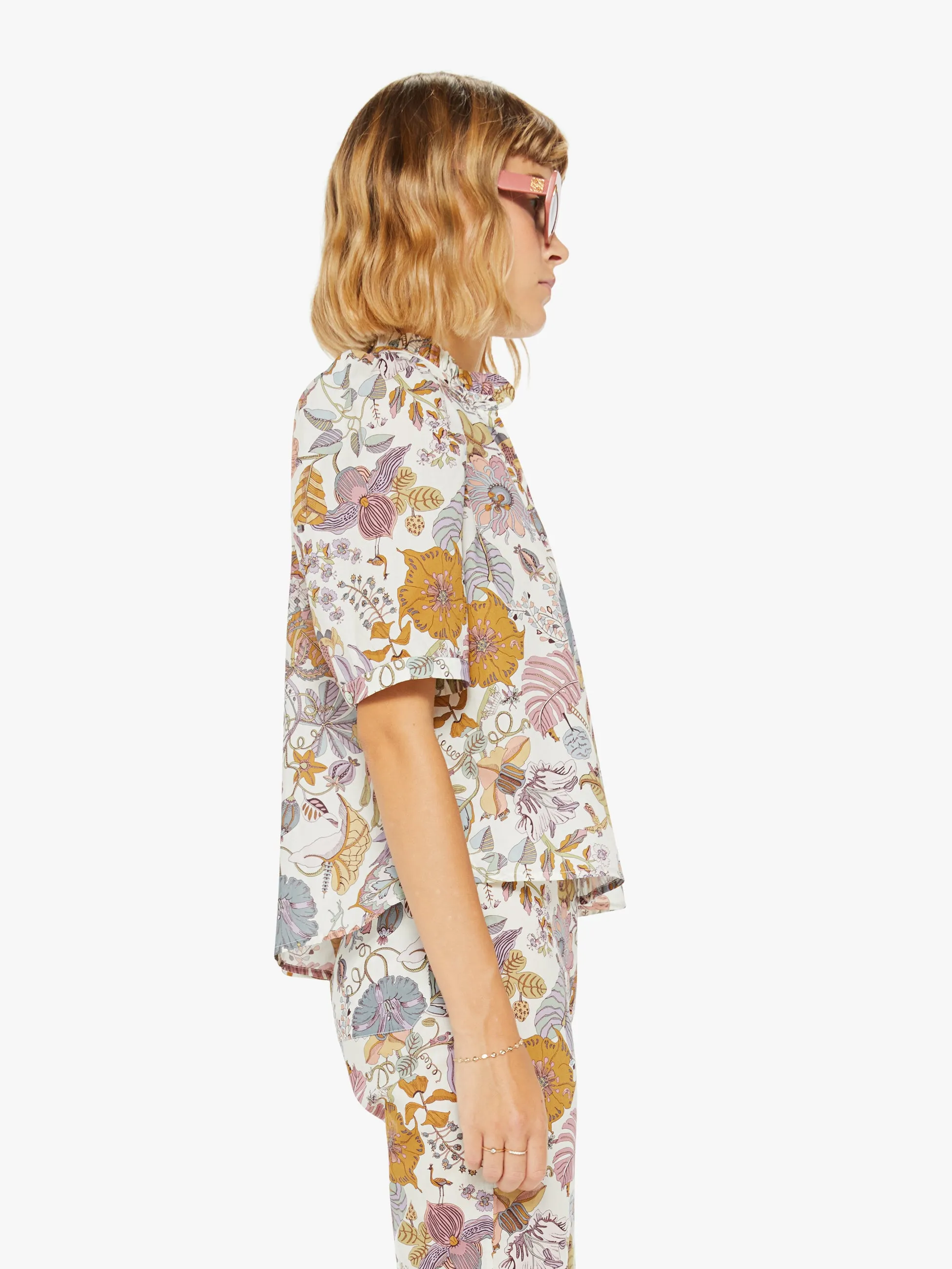 Alix Of Bohemia Winnie Shirt - Lavender Eden sold by MOTHER product image thumbnail 3