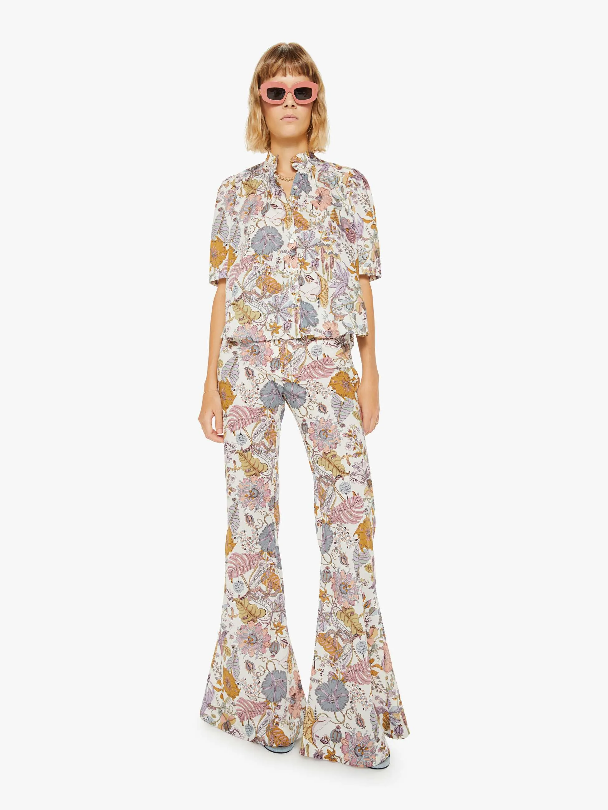 Alix Of Bohemia Winnie Shirt - Lavender Eden sold by MOTHER product image thumbnail 2