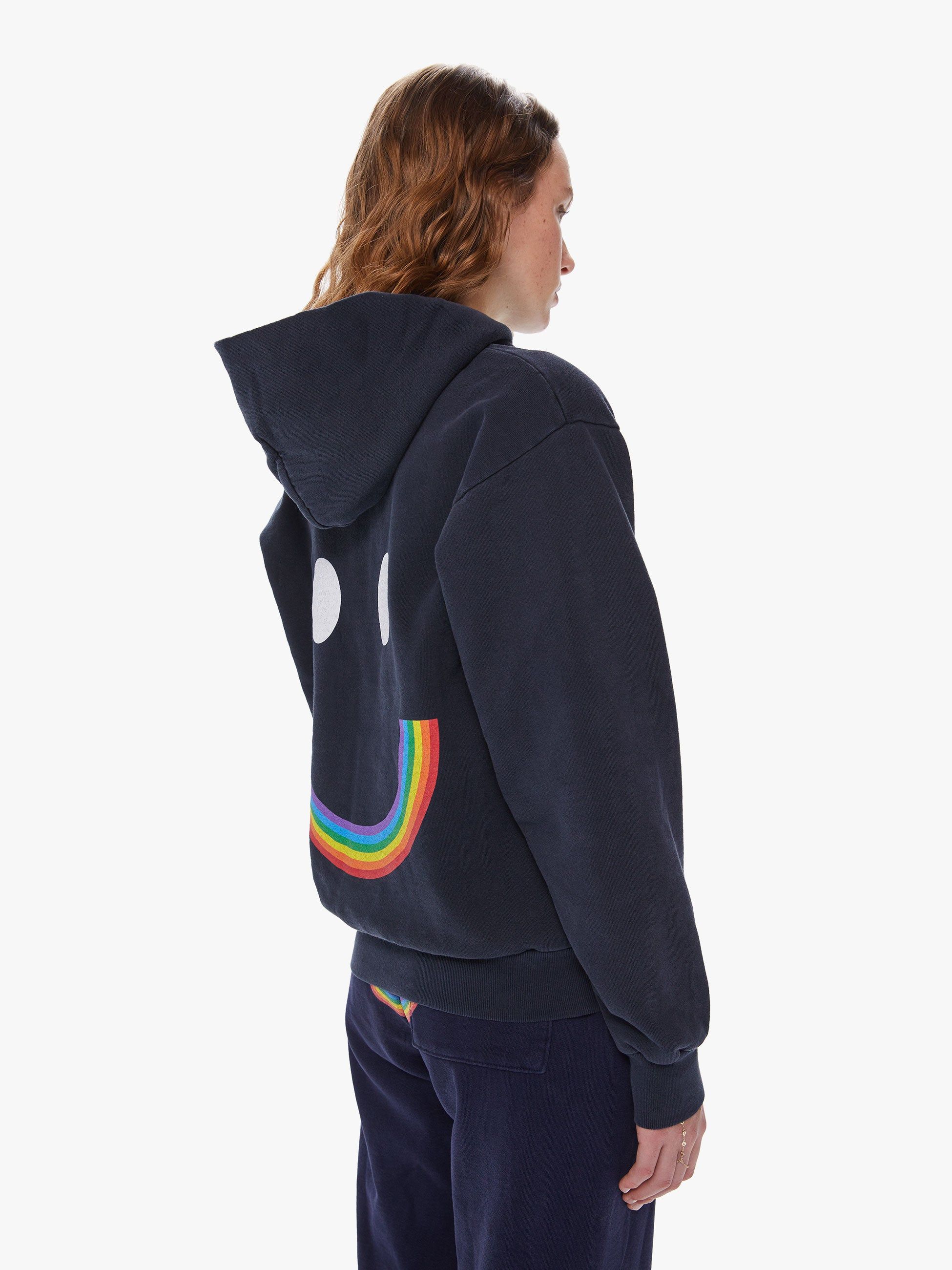 Cloney Rainbow Management Pullover Hoodie - Navy sold by MOTHER product image thumbnail 3
