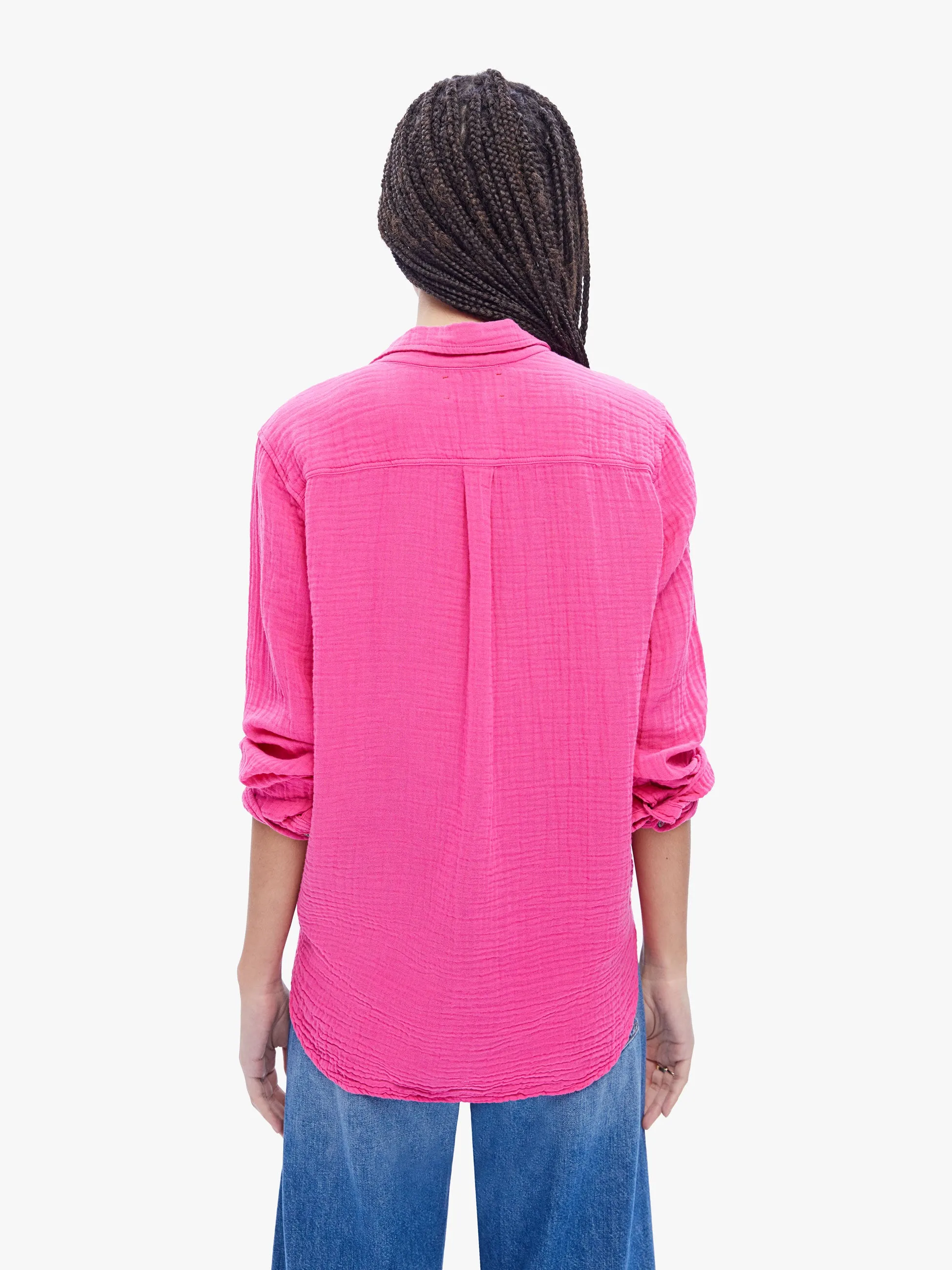 XiRENA Scout Shirt - Pink Raspberry sold by MOTHER product image thumbnail 4