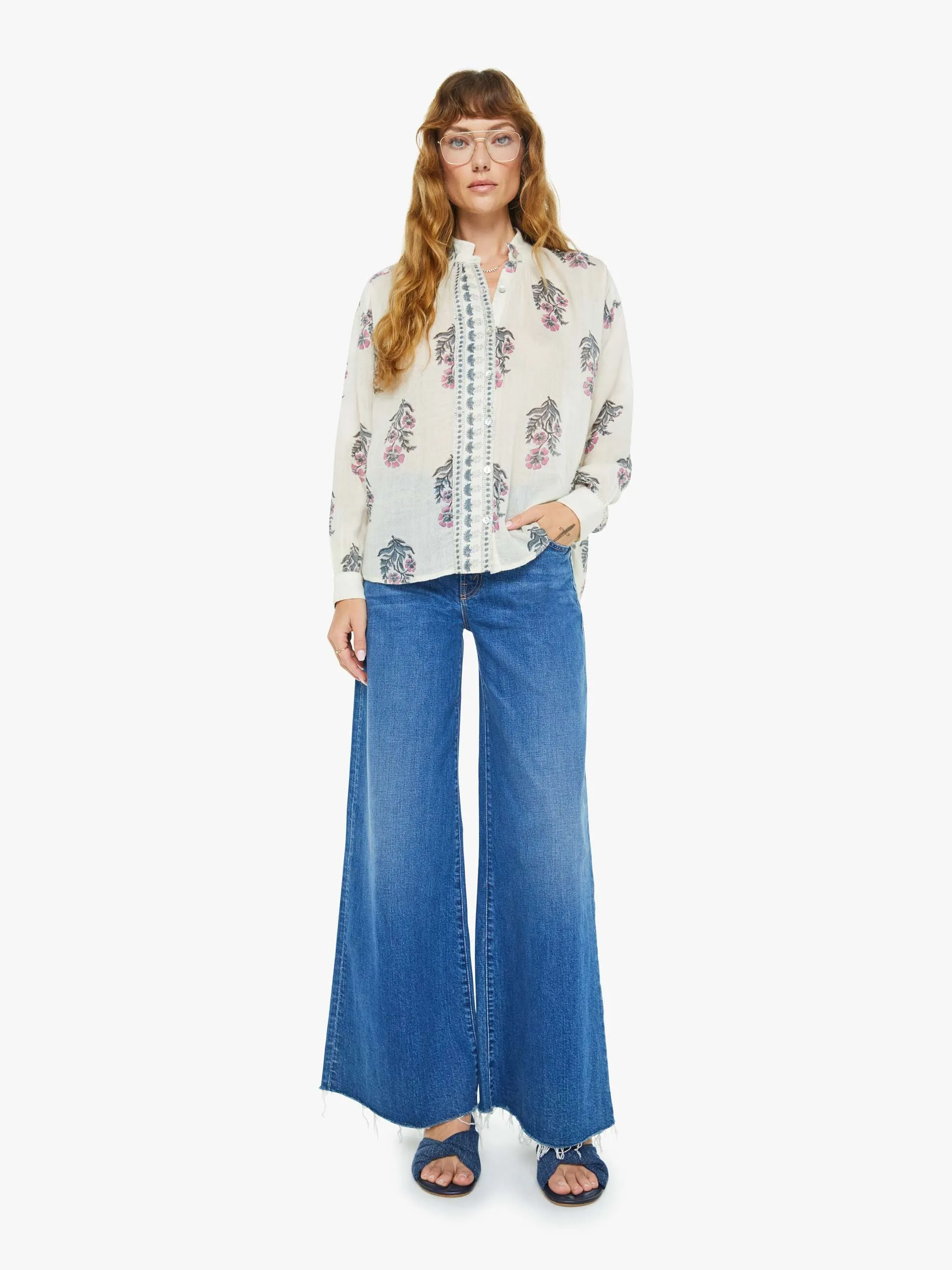 Alix Of Bohemia Kiki Shirt - Mirabilis sold by MOTHER product image thumbnail 5