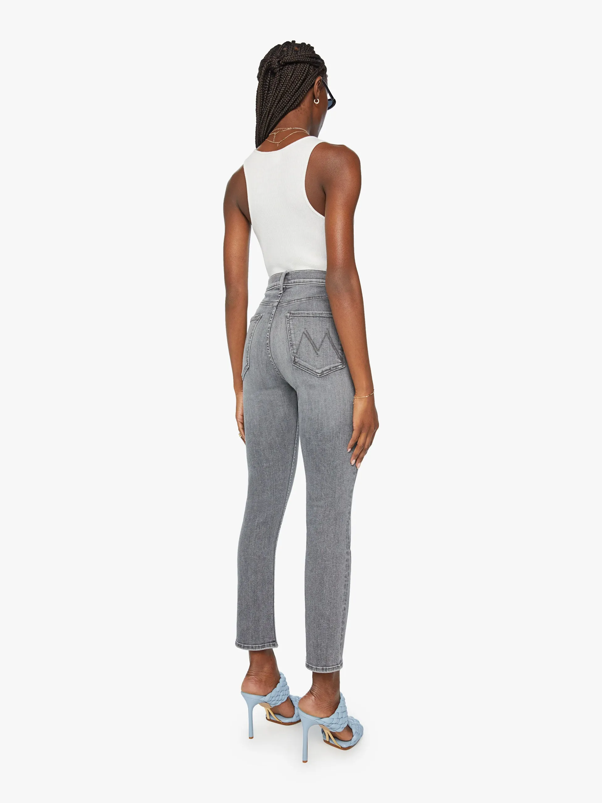 High Waisted Rider Ankle - Northern Lights sold by MOTHER product image thumbnail 4