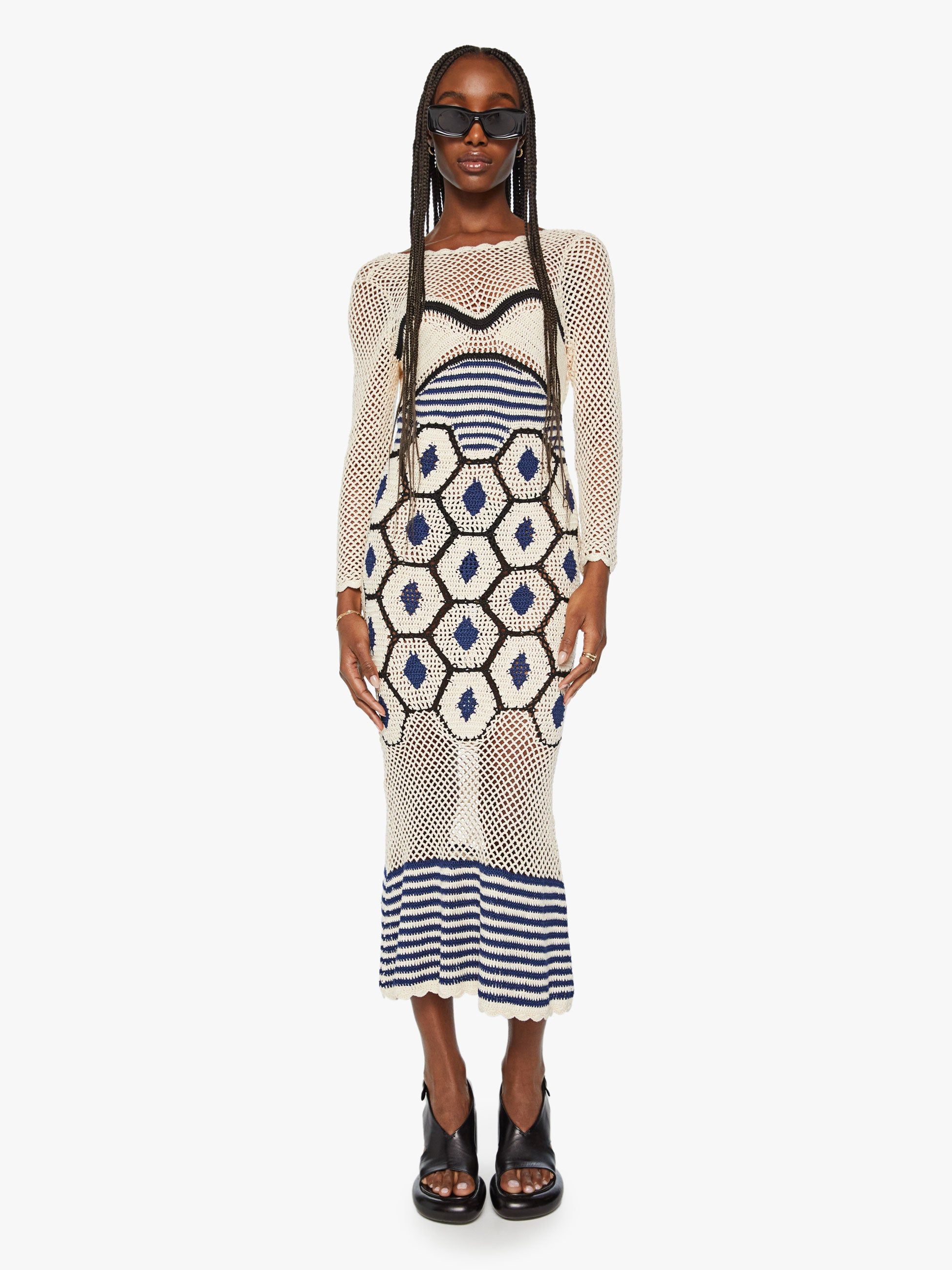 Maria Cher Lian Maxi Dress - Gaiman sold by MOTHER