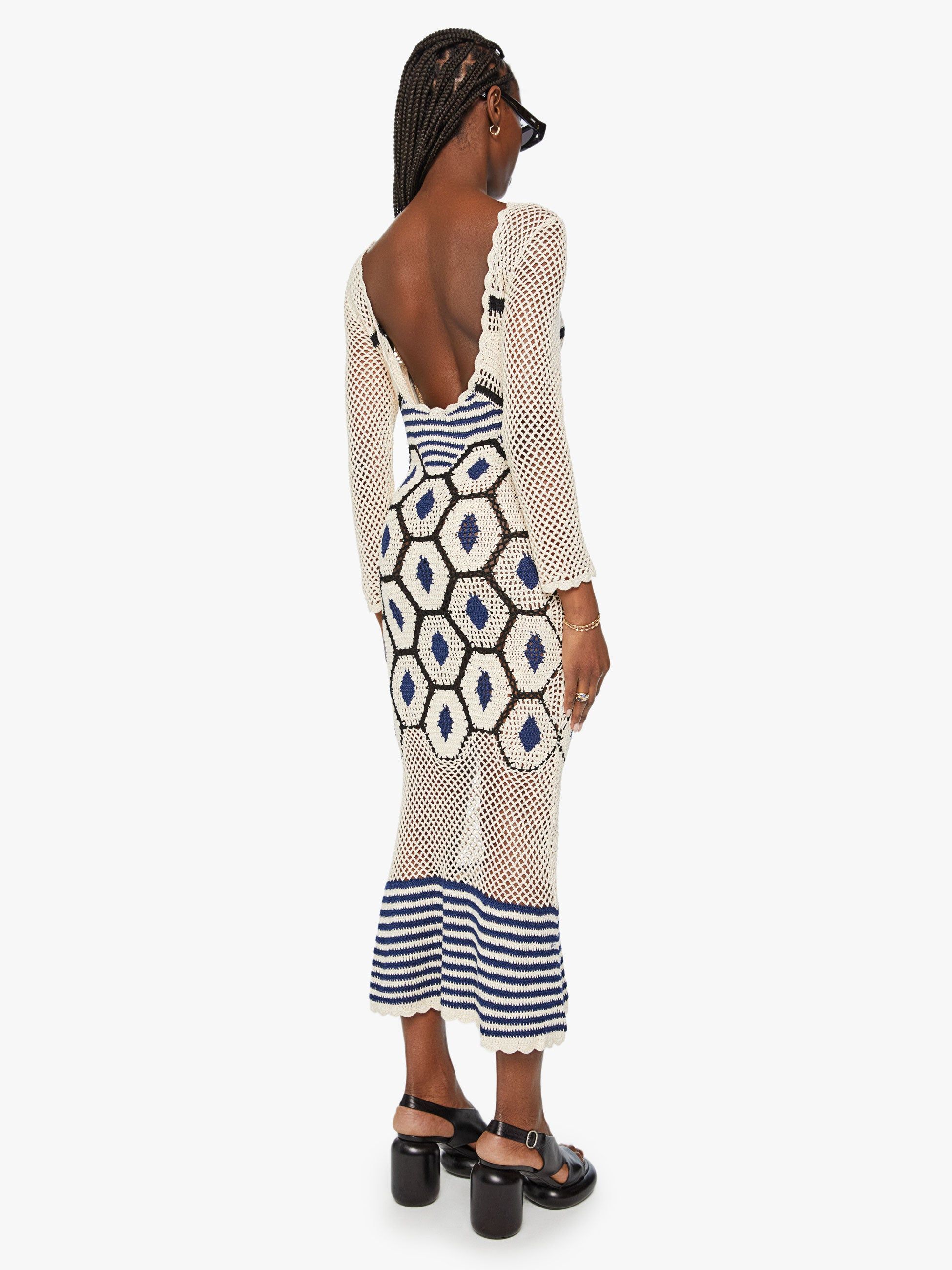 Maria Cher Lian Maxi Dress - Gaiman sold by MOTHER product image thumbnail 3