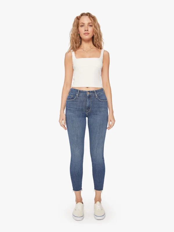 The Looker Ankle Fray - Girl Crush sold by MOTHER
