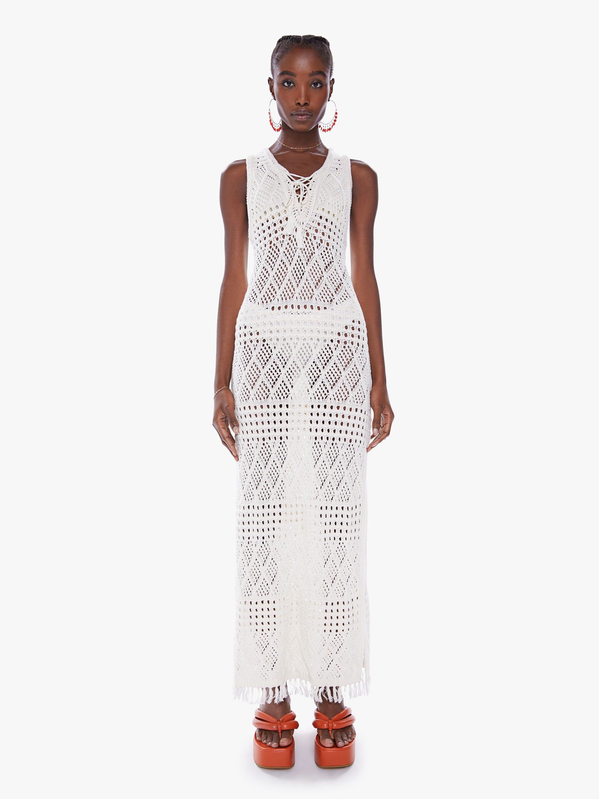 The Skinny Dip Dress - Natural sold by MOTHER product image thumbnail 2