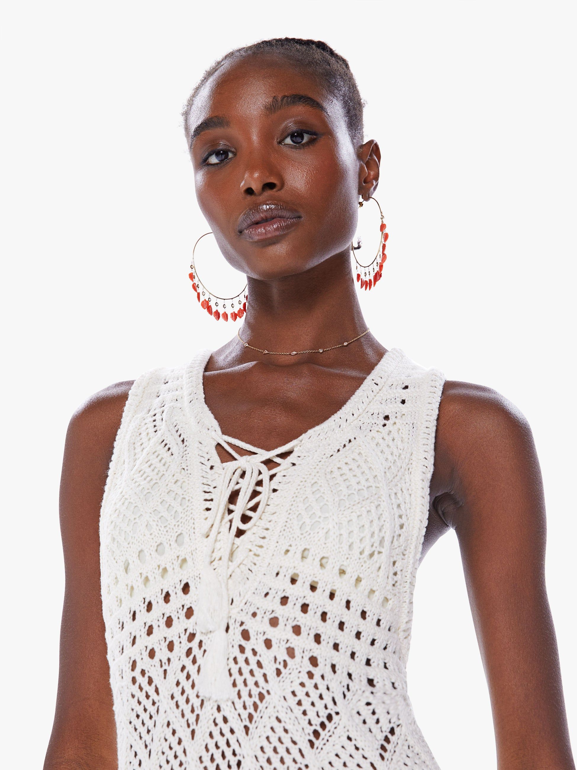 The Skinny Dip Dress - Natural sold by MOTHER product image thumbnail 5