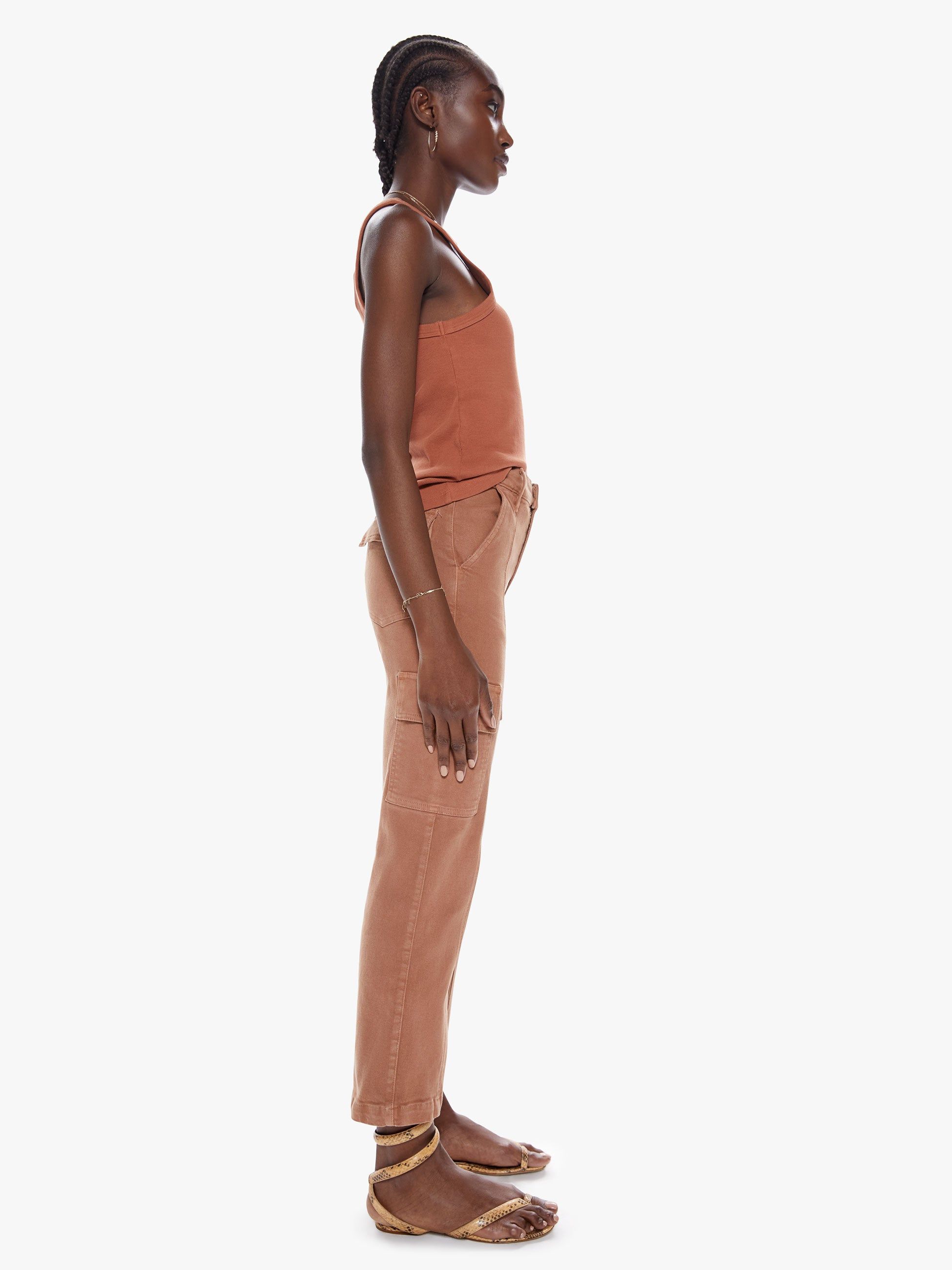 The Rambler Cargo Ankle - Glazed Ginger sold by MOTHER product image thumbnail 3